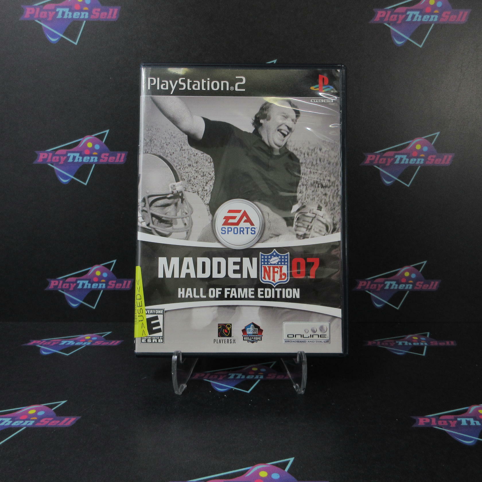 Madden NFL 07 Hall of Fame Edition + Bonus Disc PS2 PlayStation 2 AD CIB - Very Good