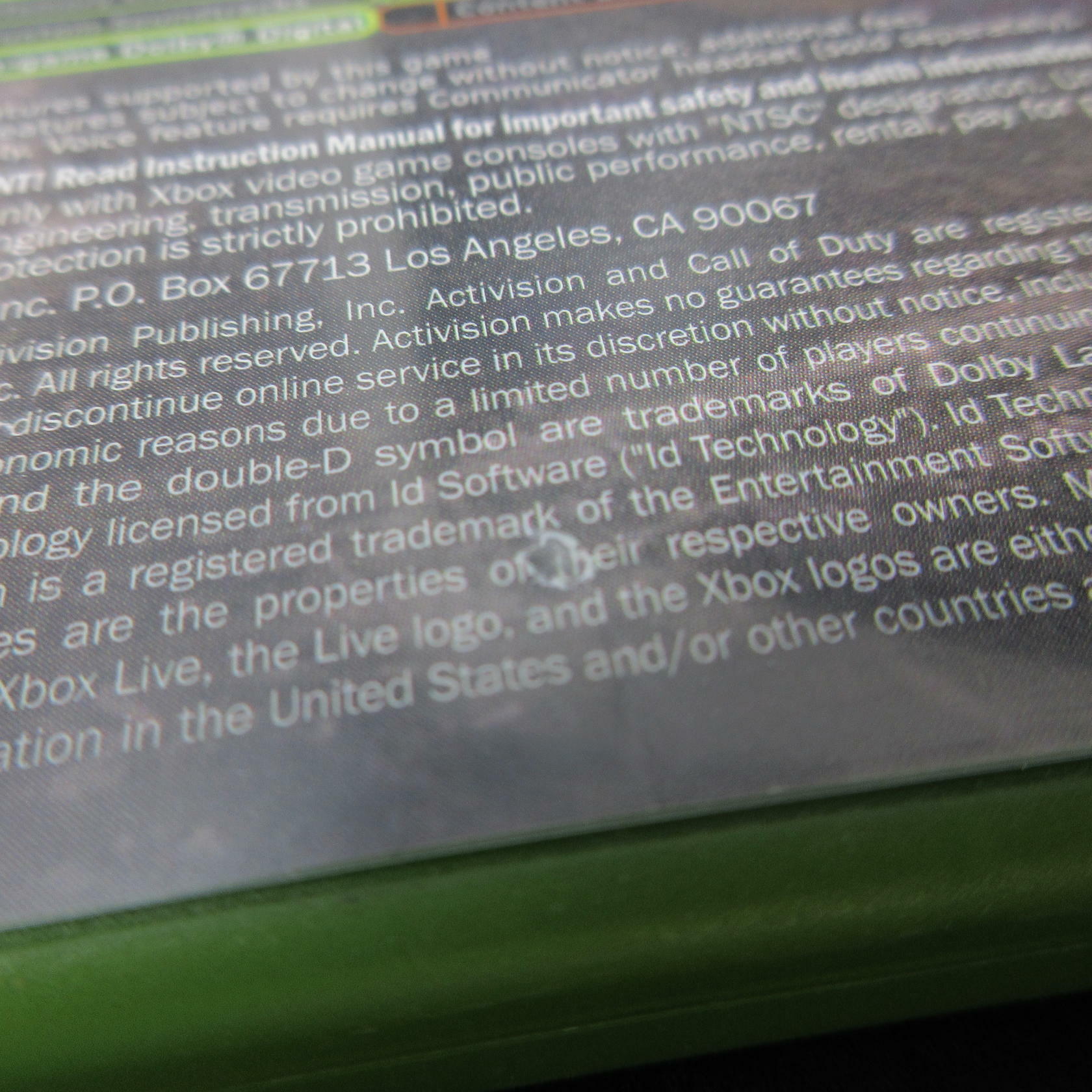 Call of Duty 3 Xbox AD Complete CIB - Very Good