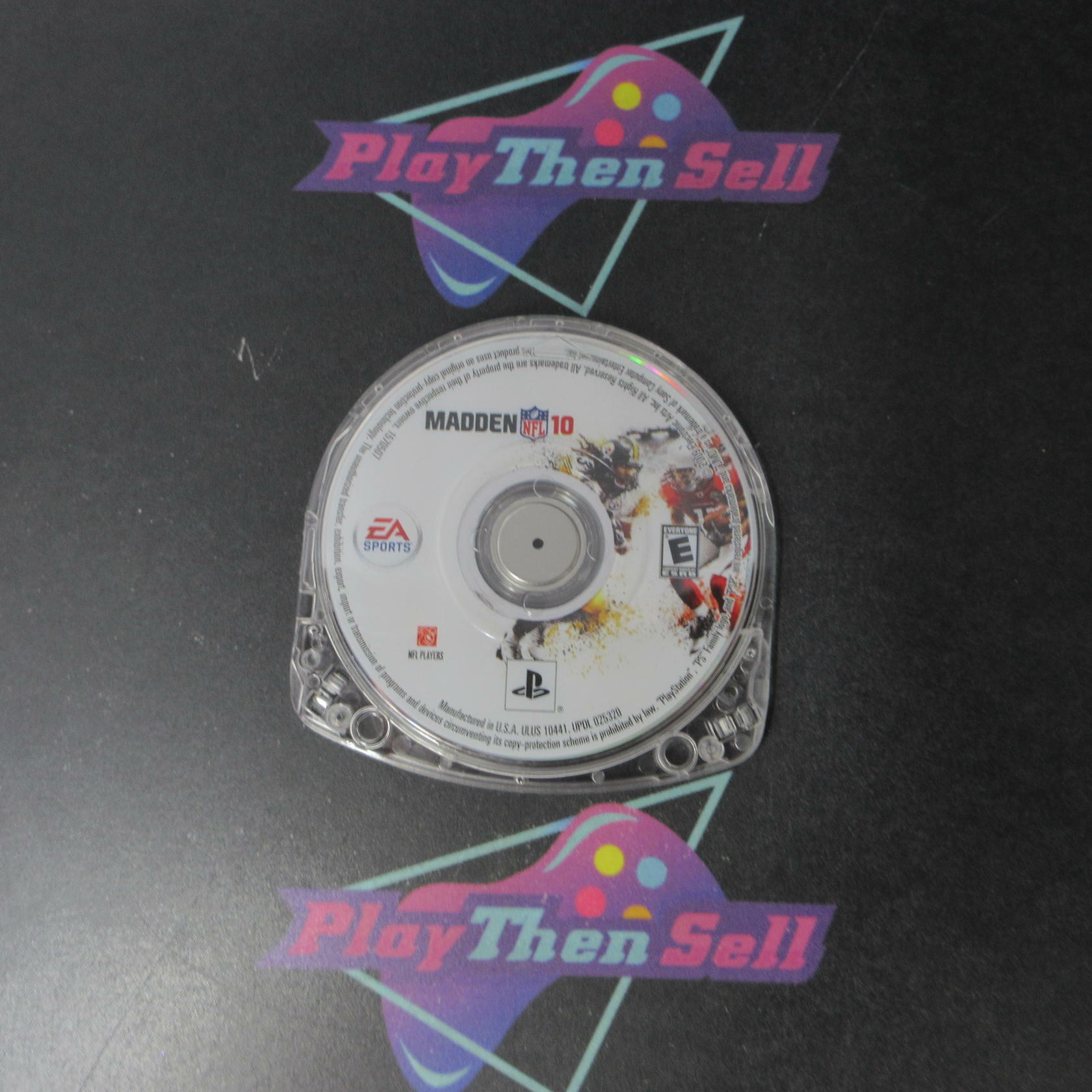 Madden NFL 10 - Clear UMD Sony PSP Disc Only - Very Good