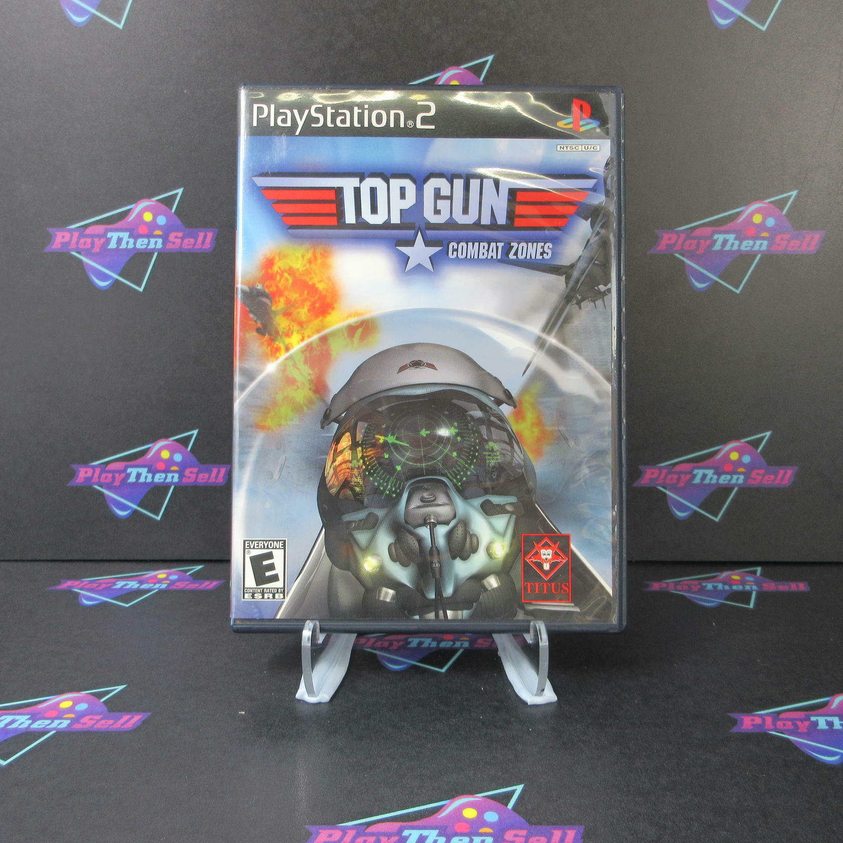Top Gun Combat Zones PS2 PlayStation 2 - Very Good