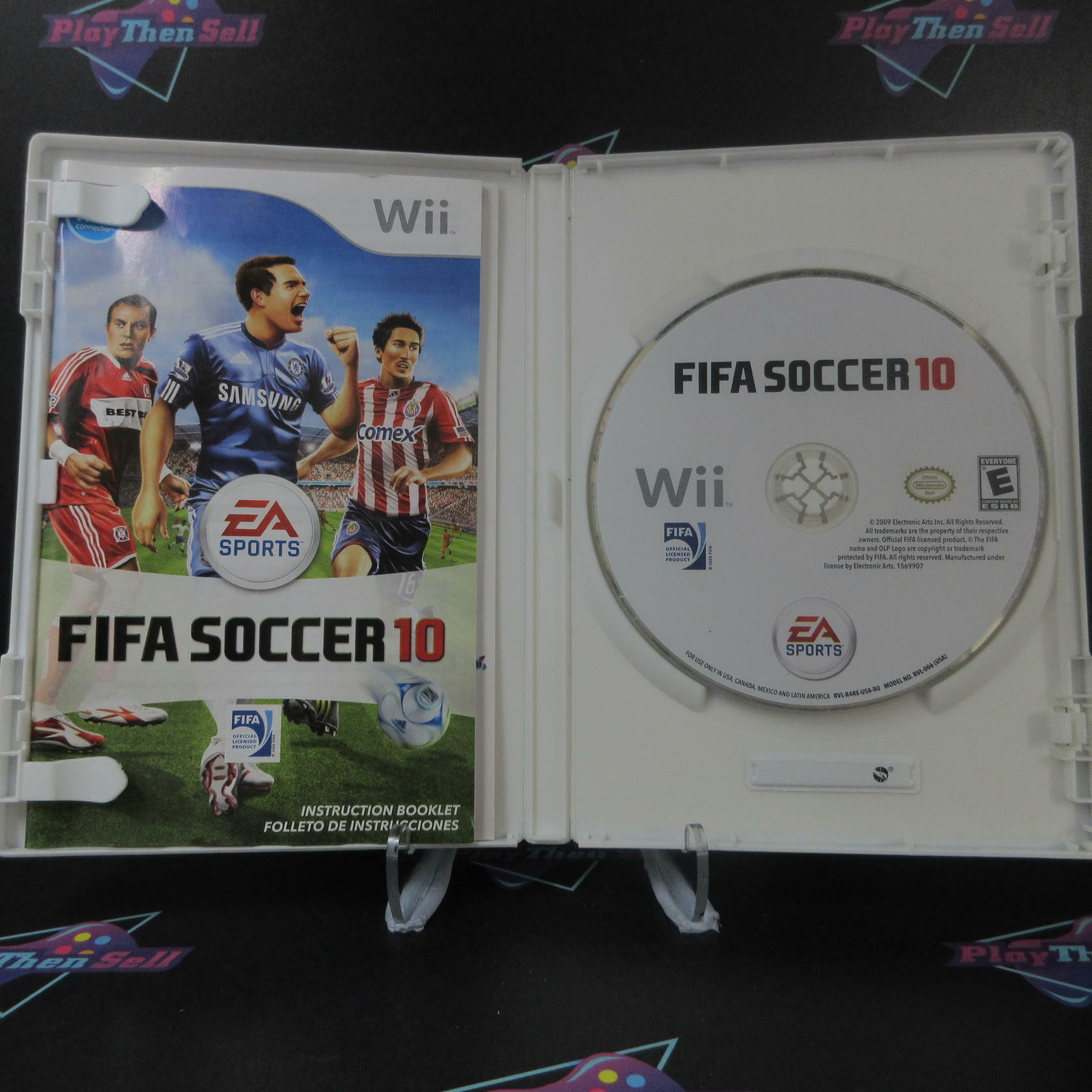FIFA Soccer 10 Nintendo Wii AD Complete CIB - Very Good