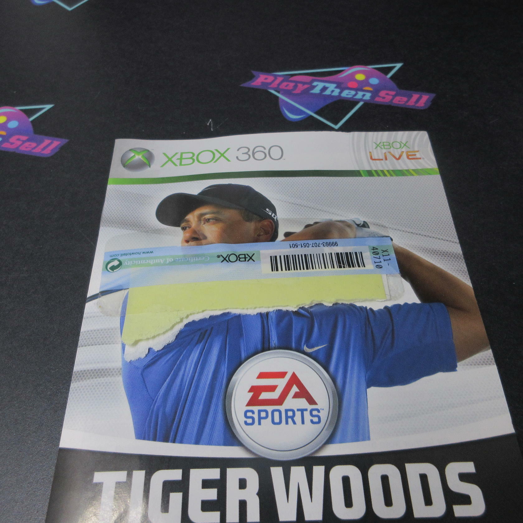 Tiger Woods PGA Tour 07 Xbox 360 MD Complete CIB - Very Good