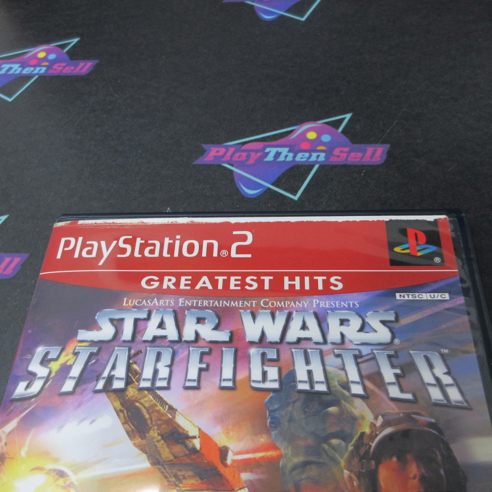 Star Wars Starfighter GH + Reg Card PS2 PlayStation 2 AD Complete CIB - Very Good