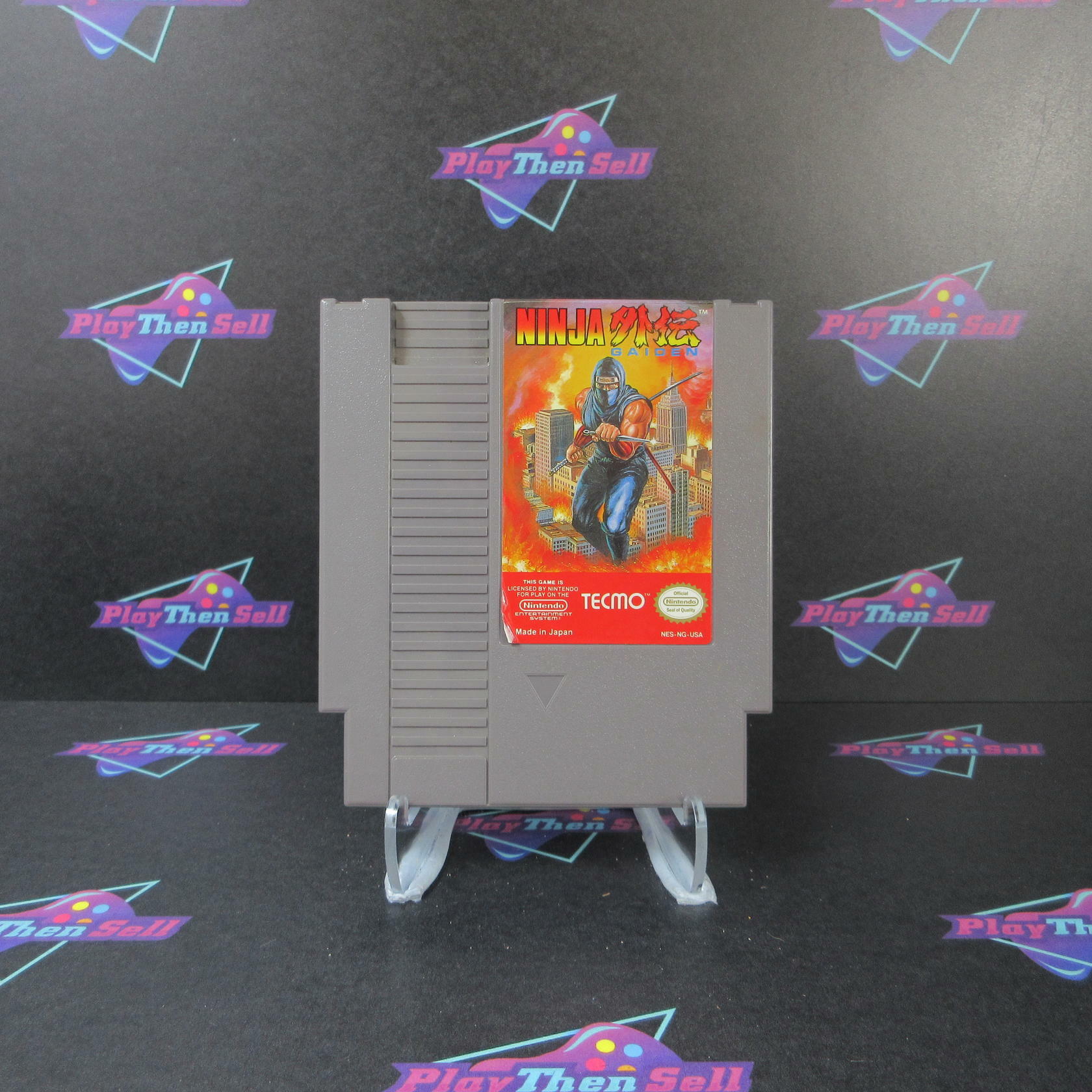 Ninja Gaiden Nintendo NES Cart Only AD Authentic / Tested - Very Good