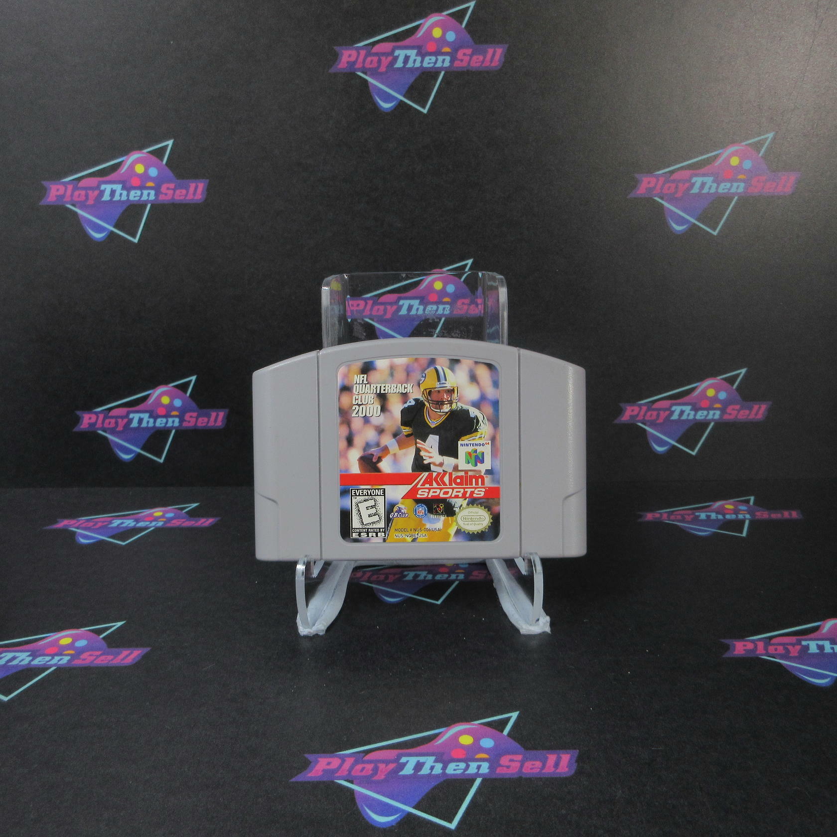 NFL Quarterback Club 2000 Nintendo 64 N64 Cartridge Only Authentic / Tested - Very Good