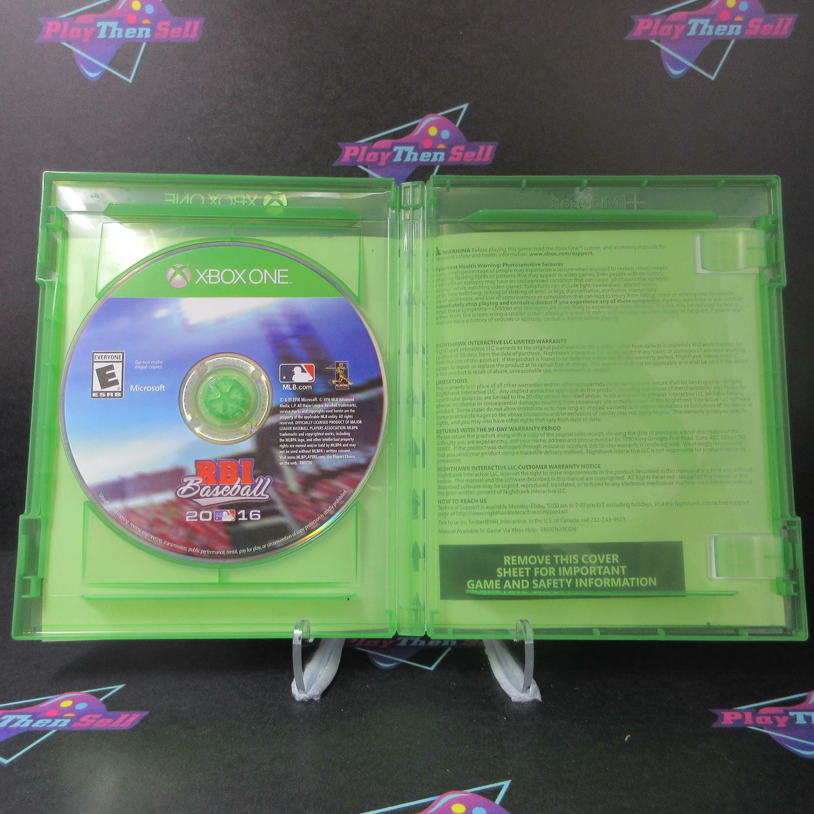 RBI Baseball 2016 - Xbox One AD Complete CIB - Very Good
