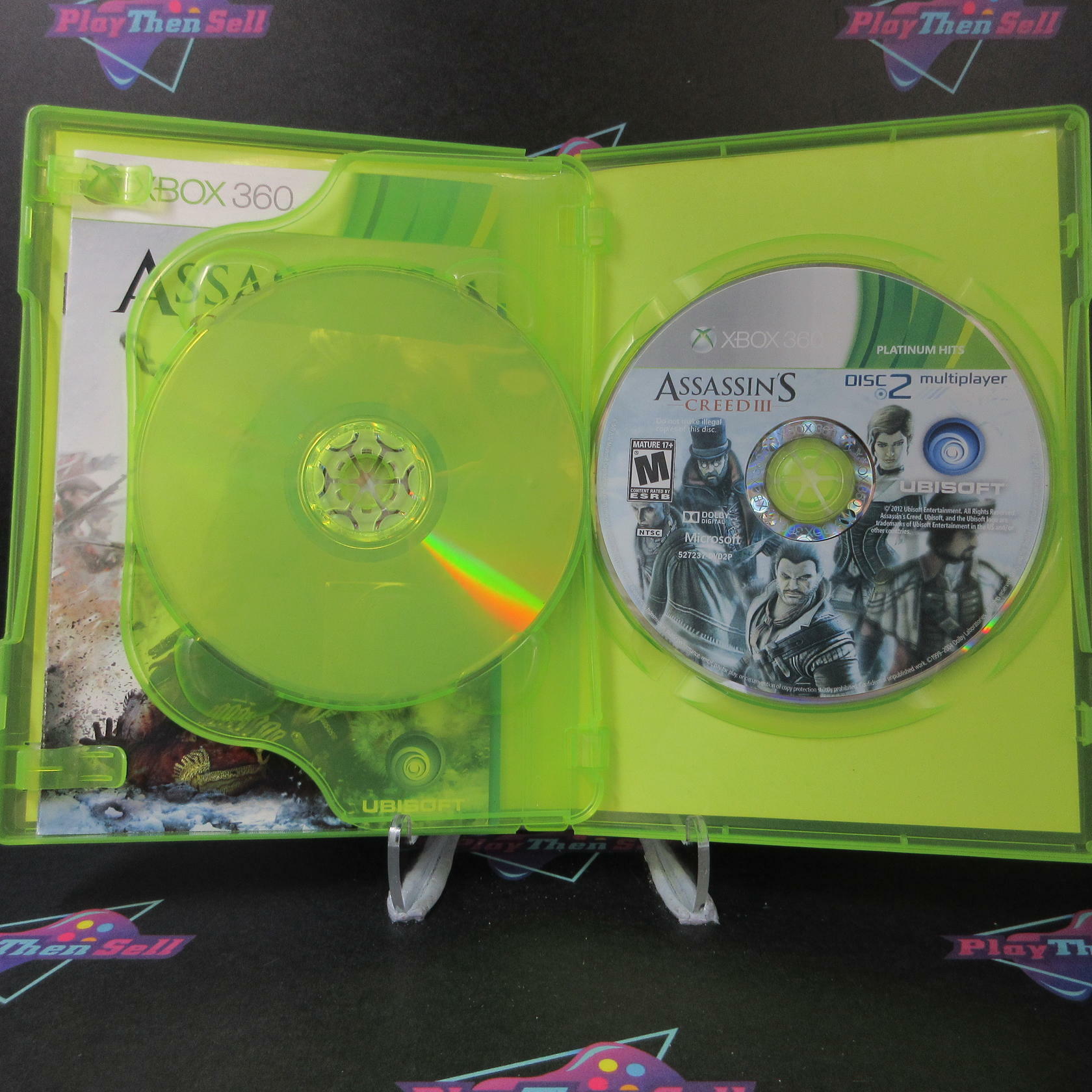 Assassin's Creed III PH Xbox 360 DD Complete CIB - Very Good