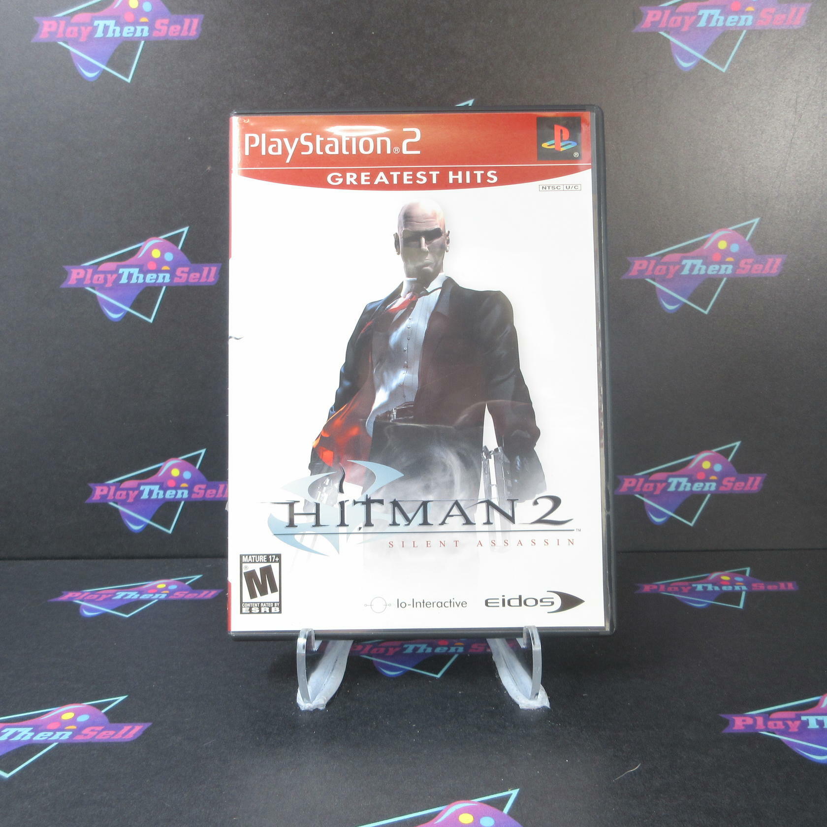 Hitman 2 Silent Assassin GH PS2 PlayStation 2 DD Complete CIB - Very Good