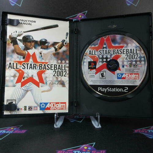 All Star Baseball 2002 PS2 PlayStation 2 + Reg Card - Like New