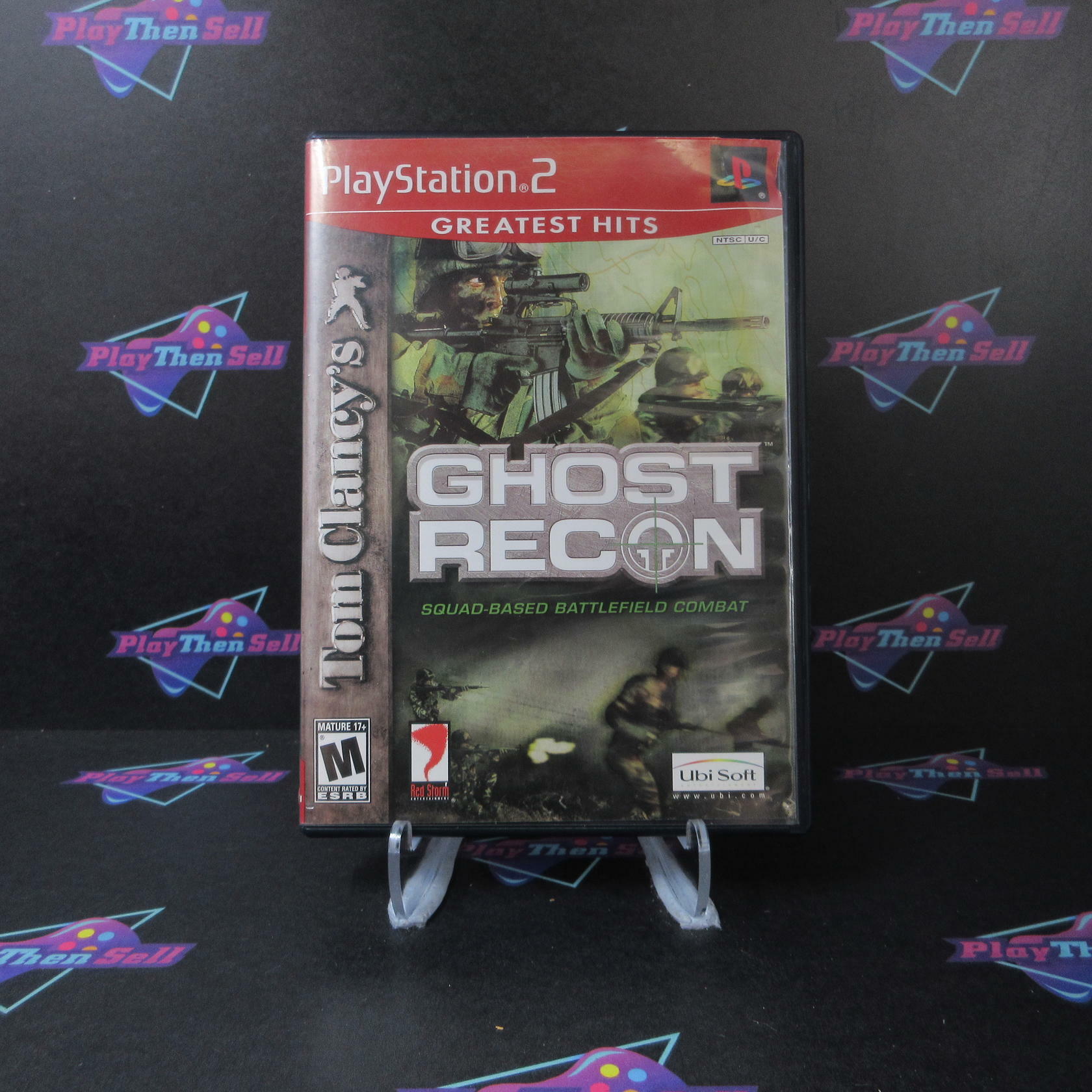 Tom Clancy's Ghost Recon GH PS2 PlayStation 2 AD/NM - Very Good