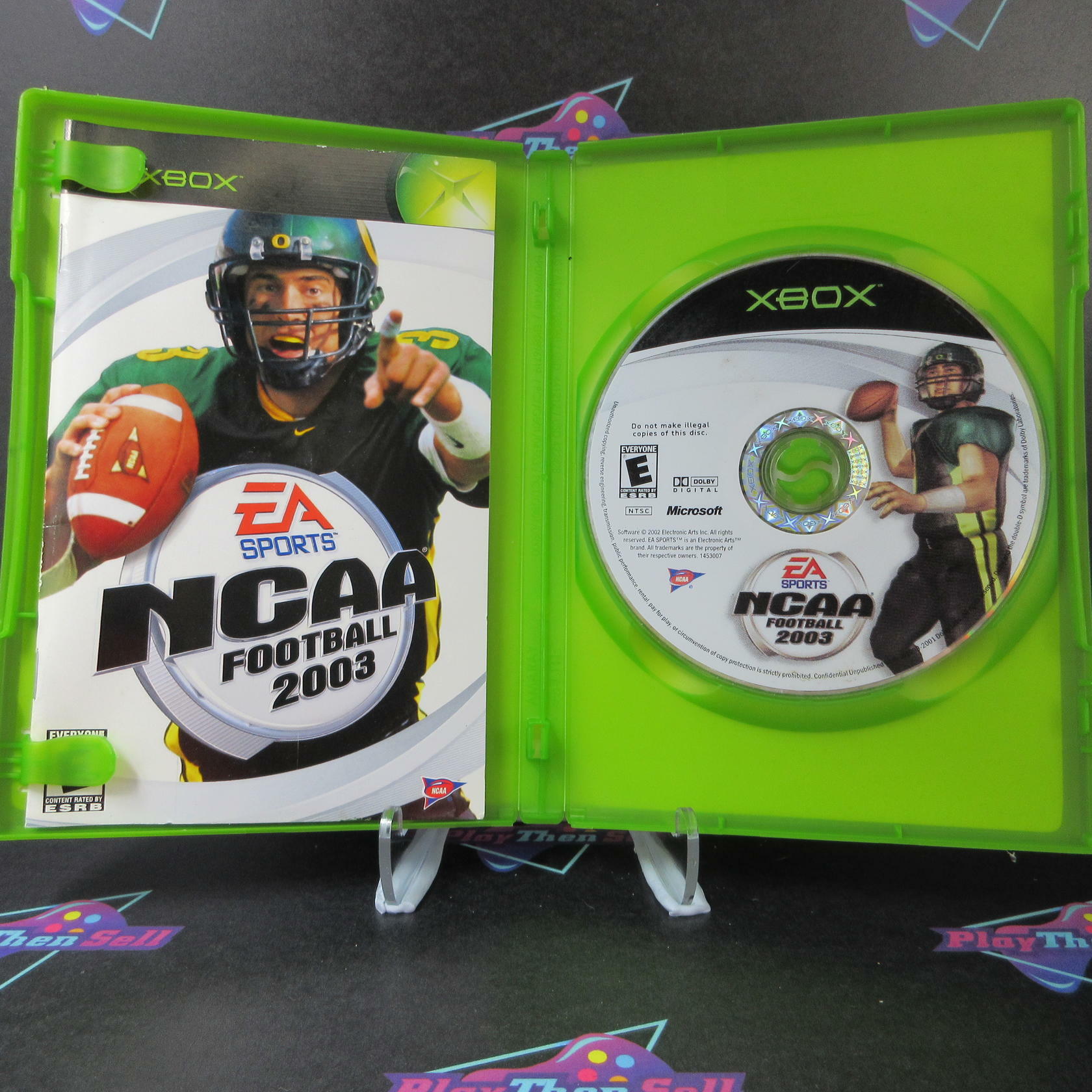 NCAA Football 2003 Xbox AD Complete CIB - Very Good