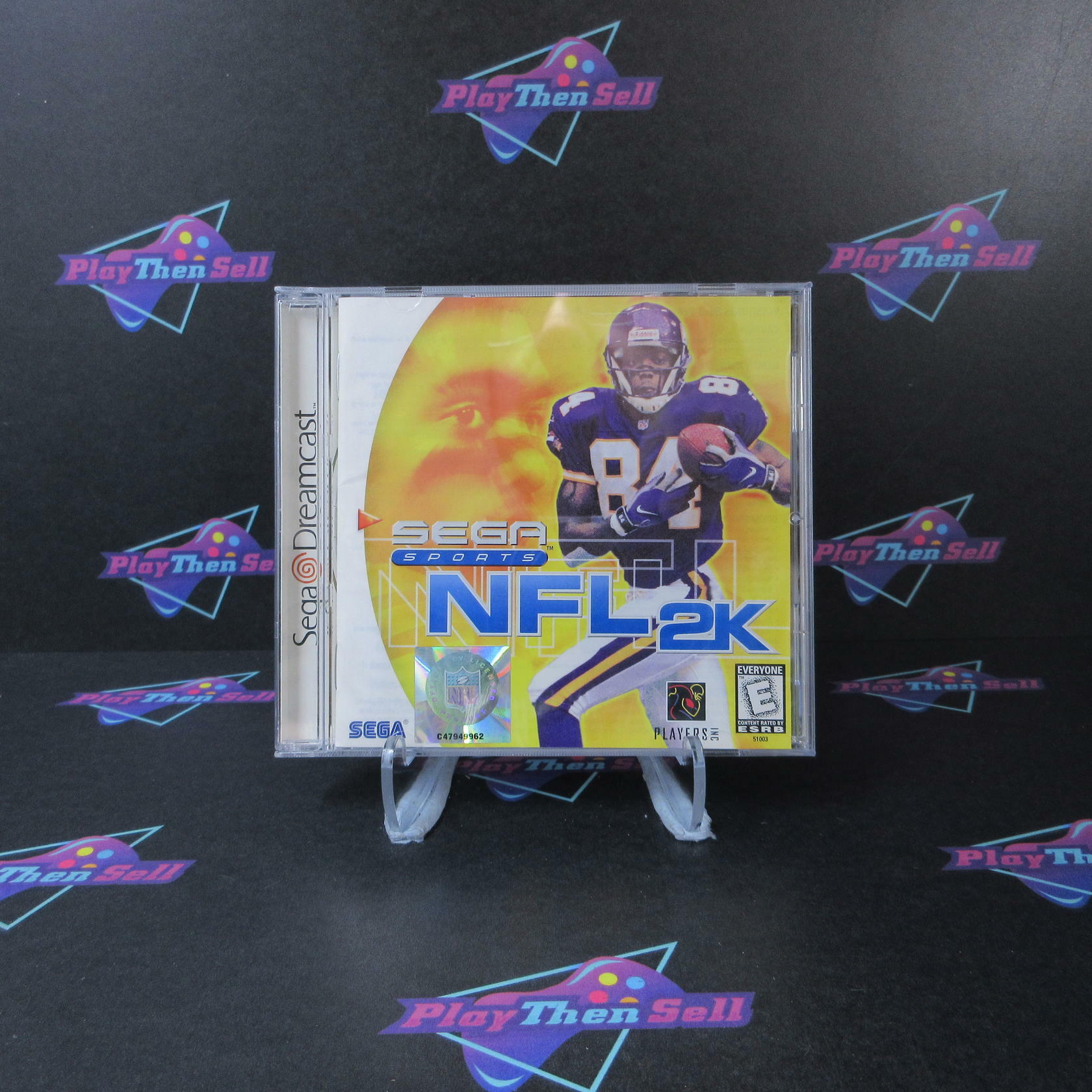 NFL 2K Sega Sports Sega Dreamcast MD Complete CIB - Very Good