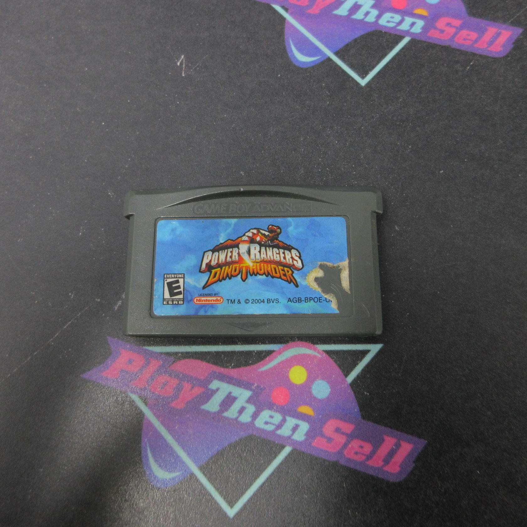 Power Rangers Dino Thunder Gameboy Advance Cart Only AD Authentic / Tested - Very Good