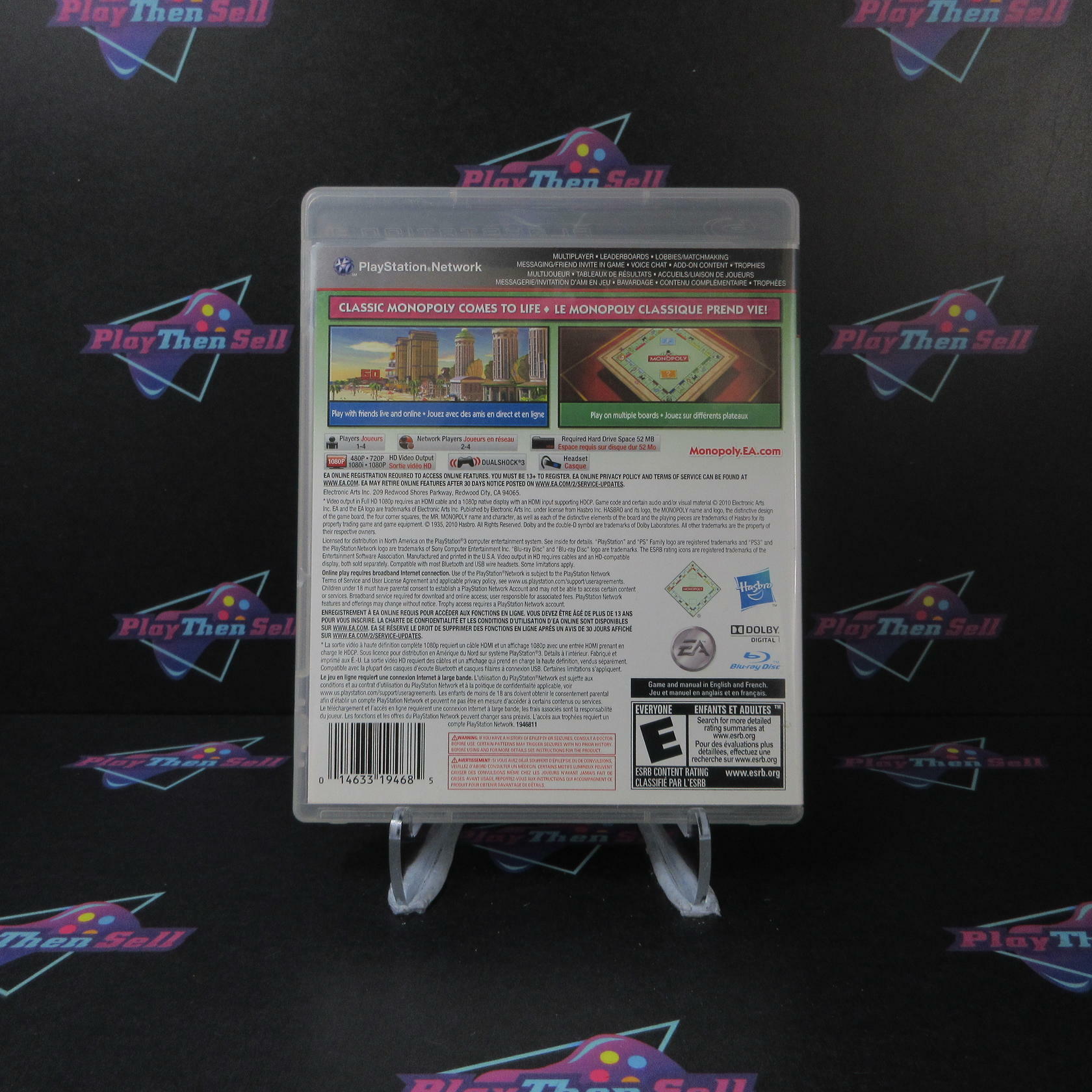 Monopoly Streets PS3 PlayStation 3 AD Complete CIB - Very Good