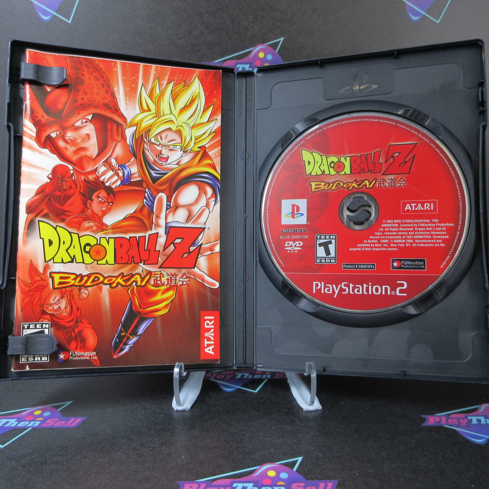 Dragon Ball Z Budokai PS2 PlayStation 2 GH - Like New