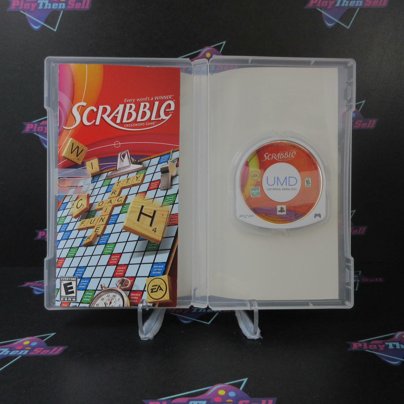 Scrabble Sony PSP AD Complete CIB - Very Good