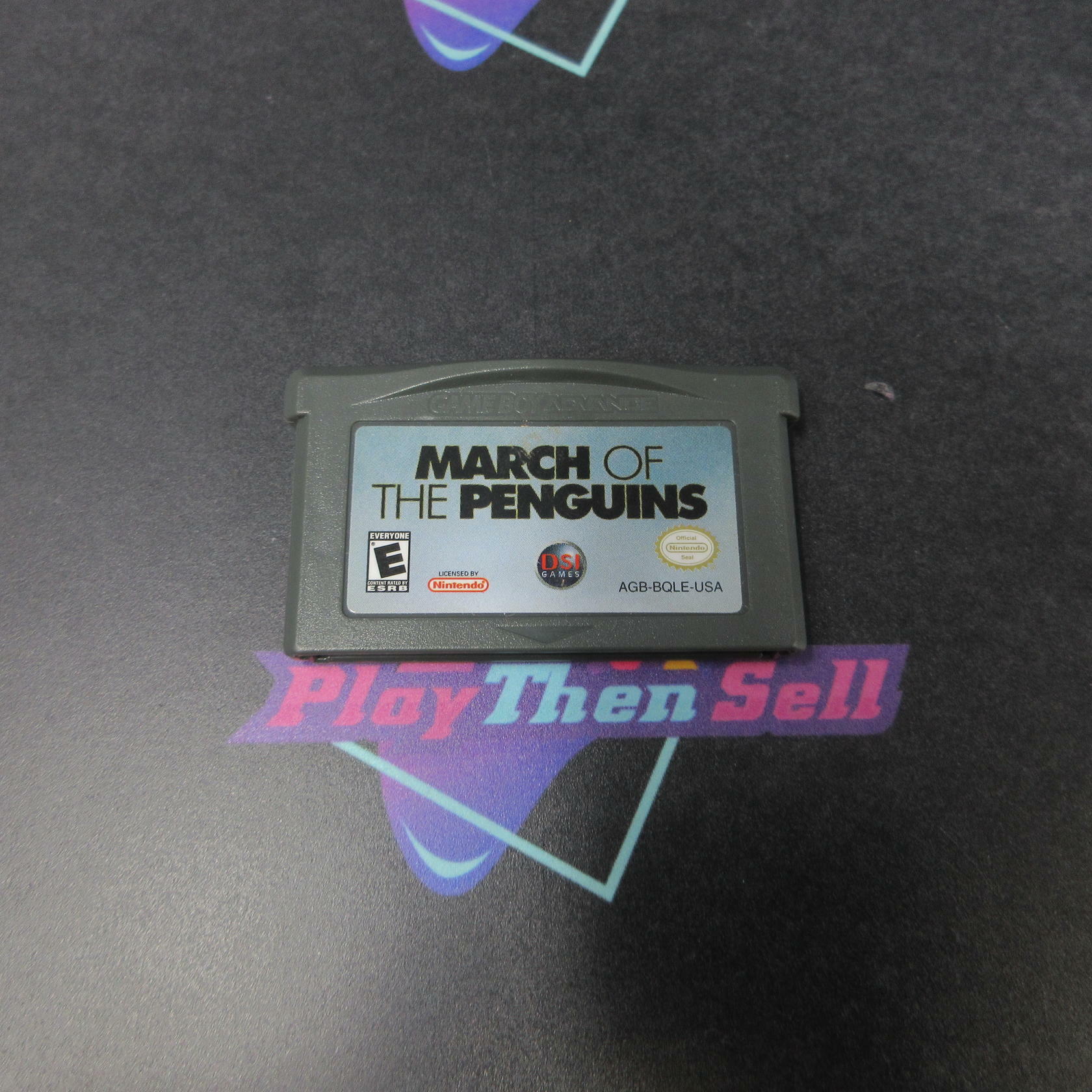 March Of The Penguins GameBoy Advance Cart Only Authentic / Tested - Very Good