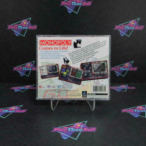 Monopoly PS1 PlayStation 1 MD/DD Complete CIB - Very Good