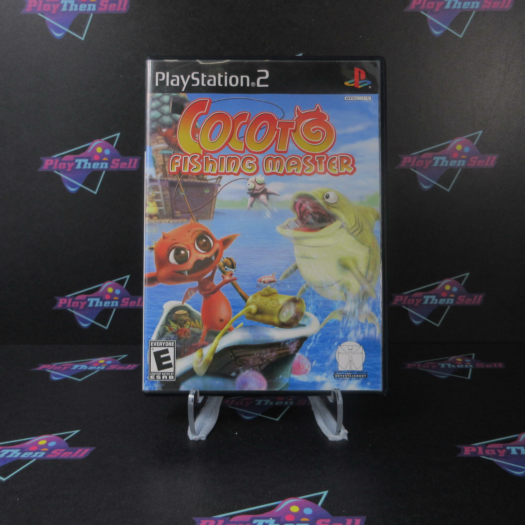 Cocoto Fishing Master PS2 PlayStation 2 AD Complete CIB - Very Good