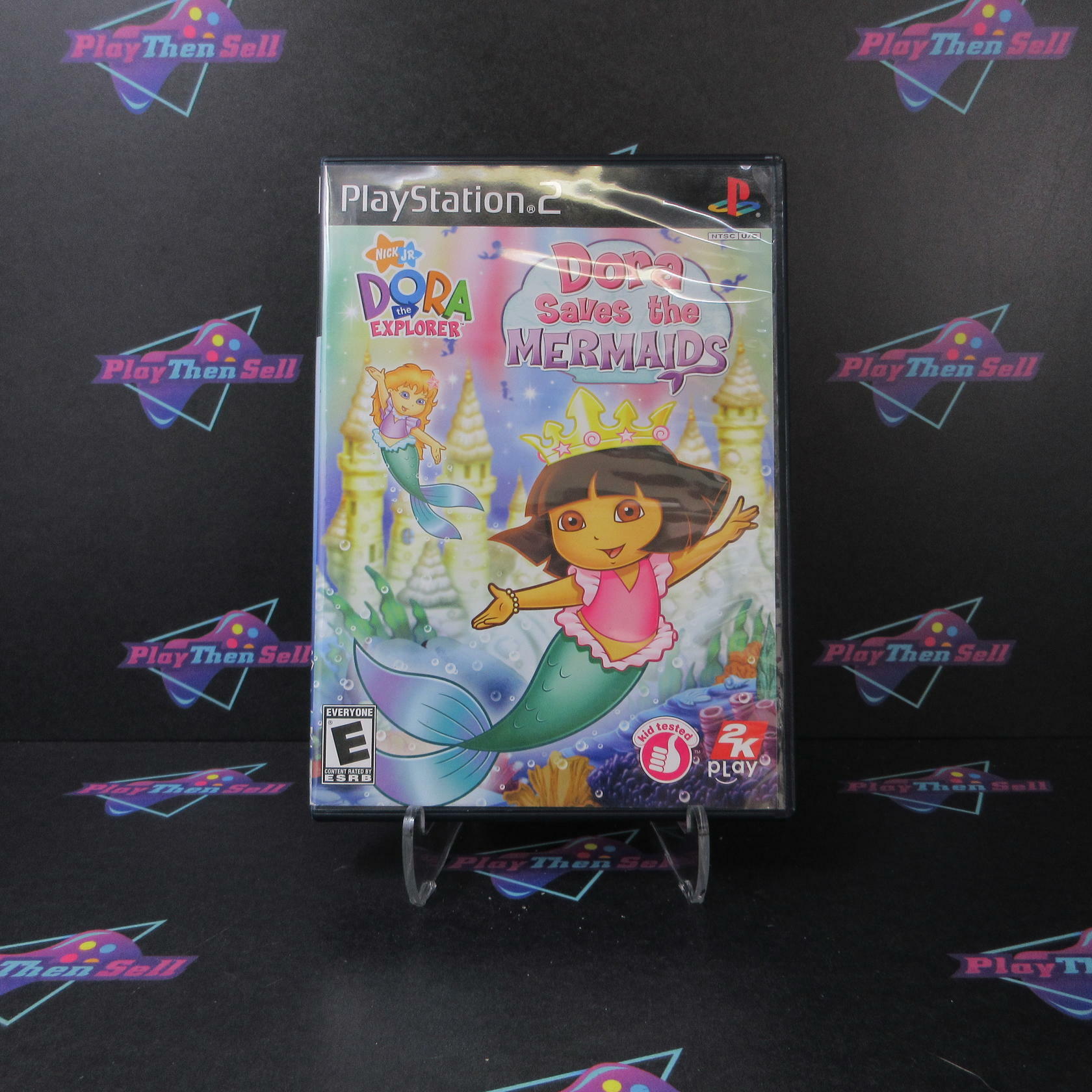 Dora the Explorer Dora Saves the Mermaids PS2 PlayStation 2 - Like New