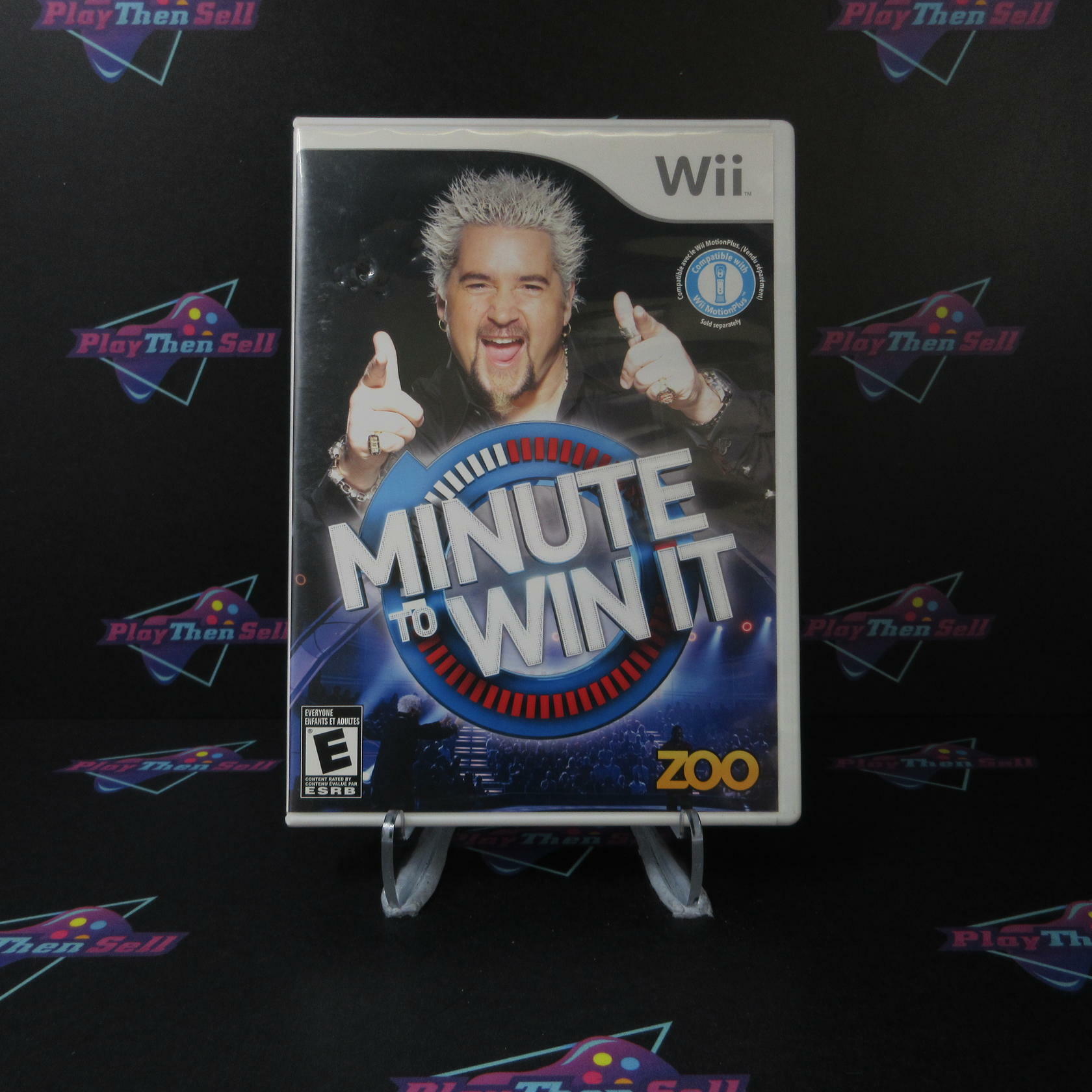 Minute To Win It Nintendo Wii DD Complete CIB - Very Good