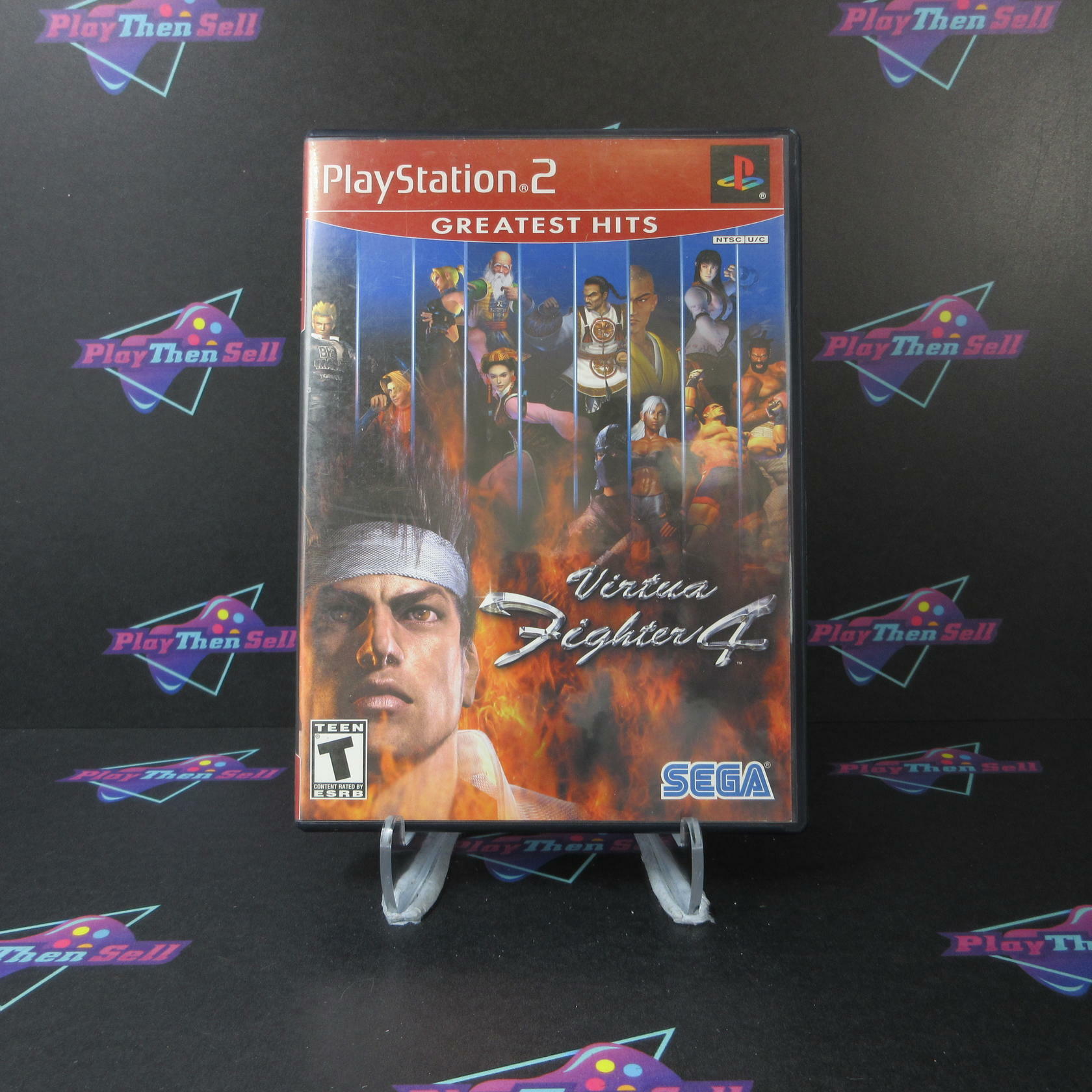 Virtua Fighter 4 GH + Reg Card PS2 PlayStation 2 AD Complete CIB - Very Good