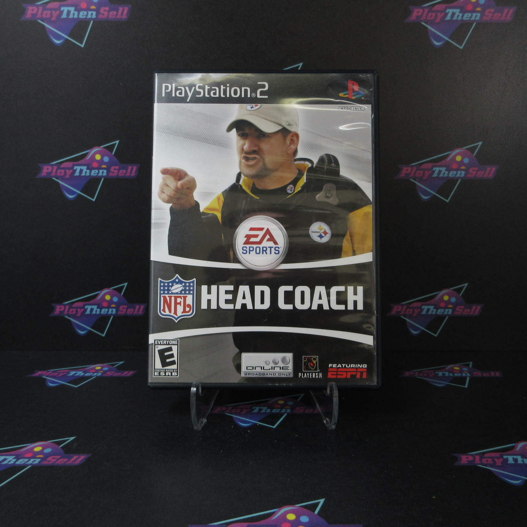 NFL Head Coach PS2 PlayStation 2 AD Complete CIB - Very Good