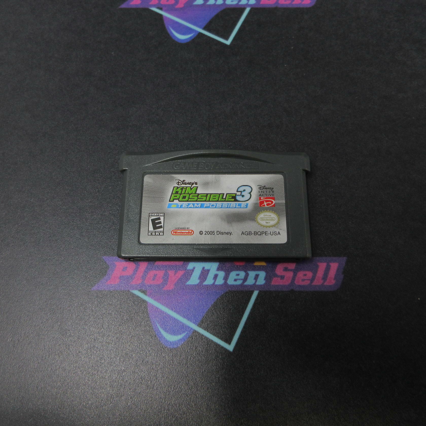 Disney's Kim Possible 3 Gameboy Advance Cart Only - Very Good