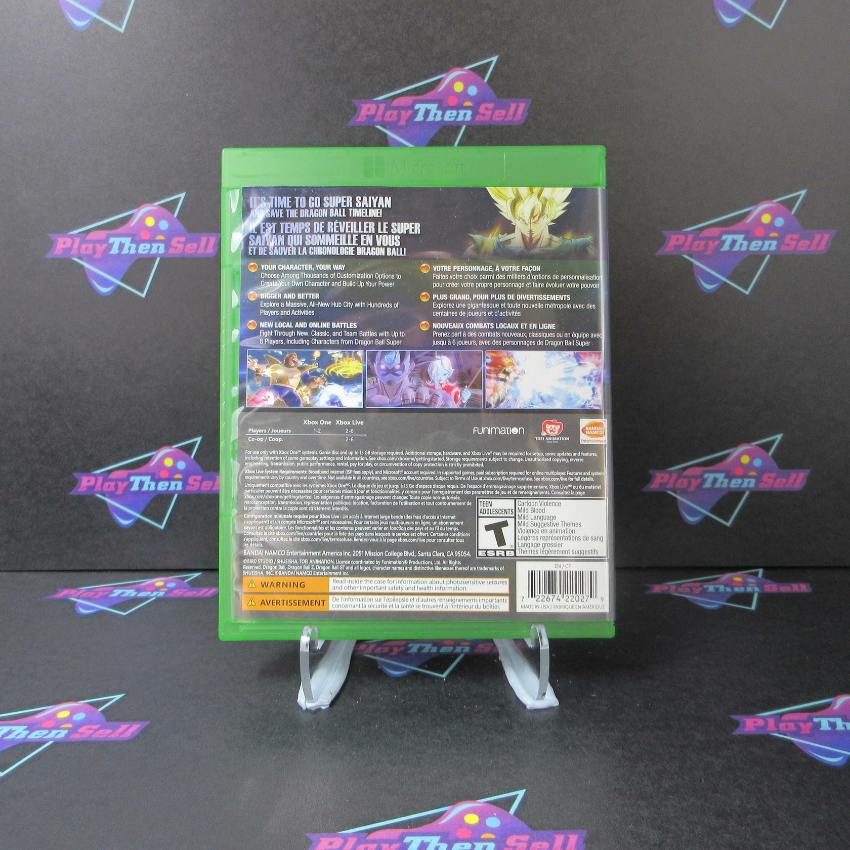 Dragon Ball Xenoverse 2 Xbox One Complete - Excellent
