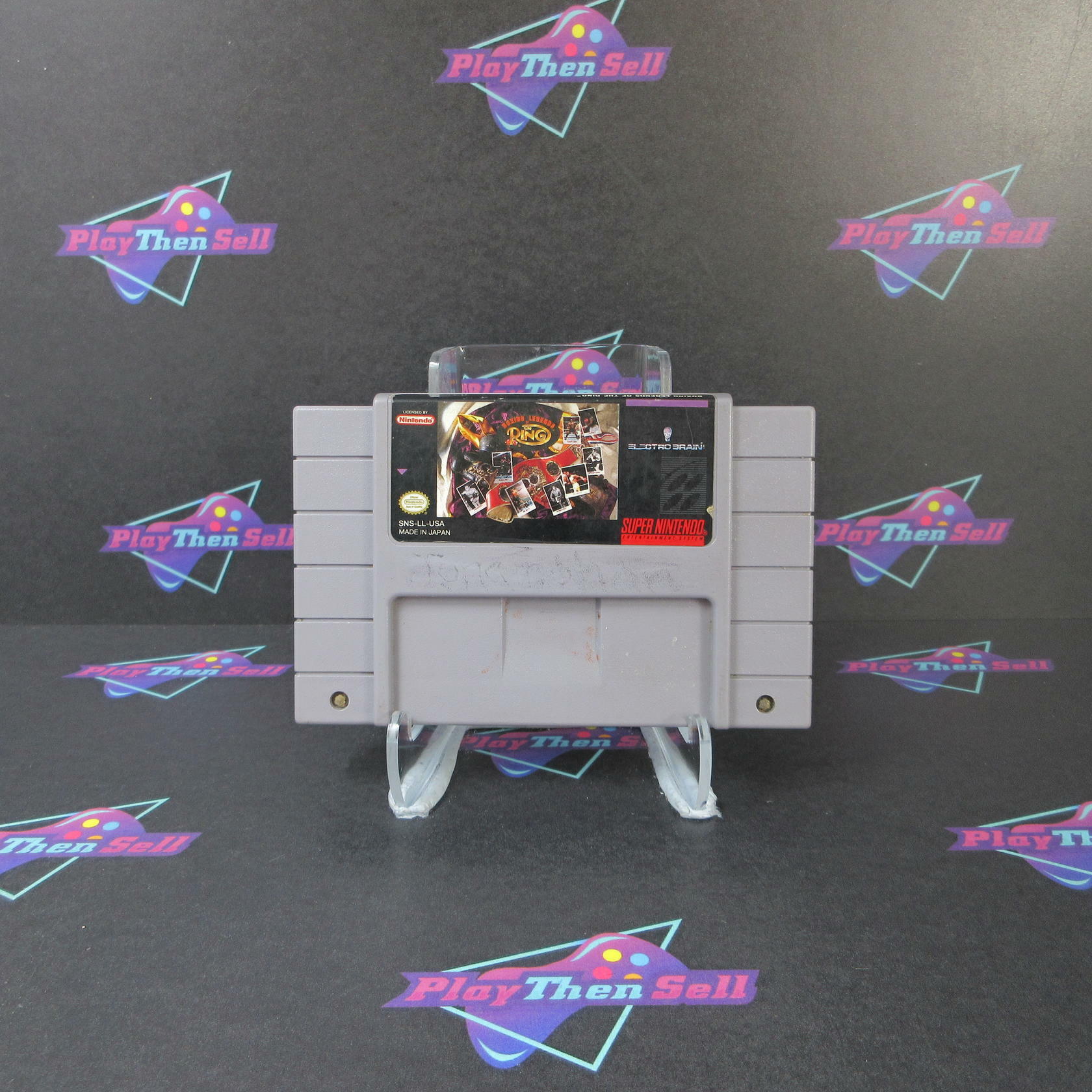 Boxing Legends of the Ring Nintendo SNES Cart Only AD Authentic / Tested - Very Good