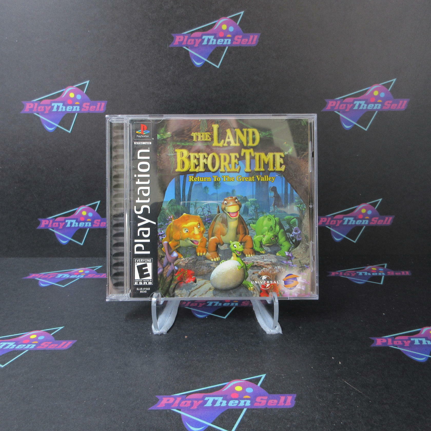 The Land Before Time Return to the Great Valley + Reg Card PS1 PlayStation 1 MD - Very Good