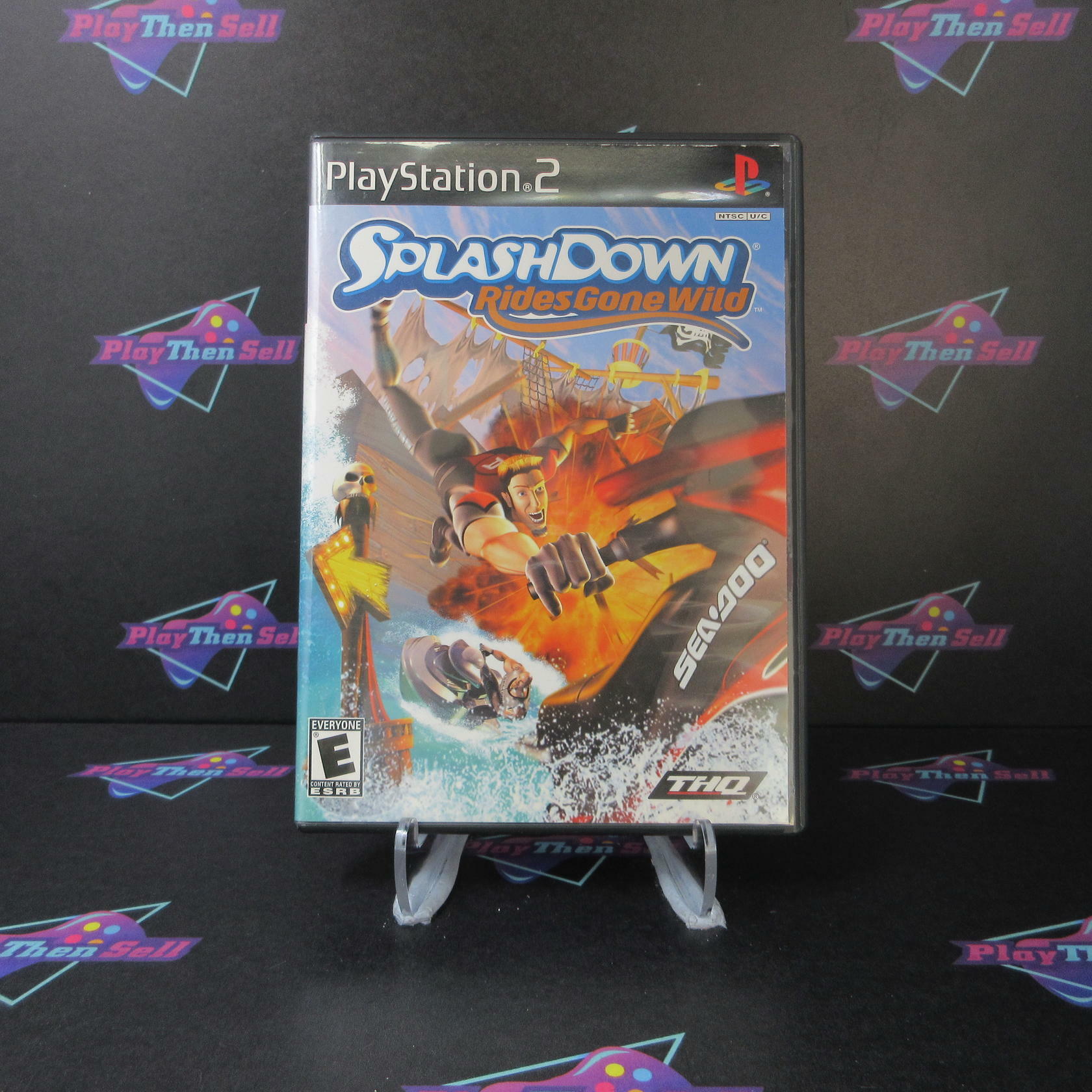 Splash Down Rides Gone Wild PS2 PlayStation 2 - Like New