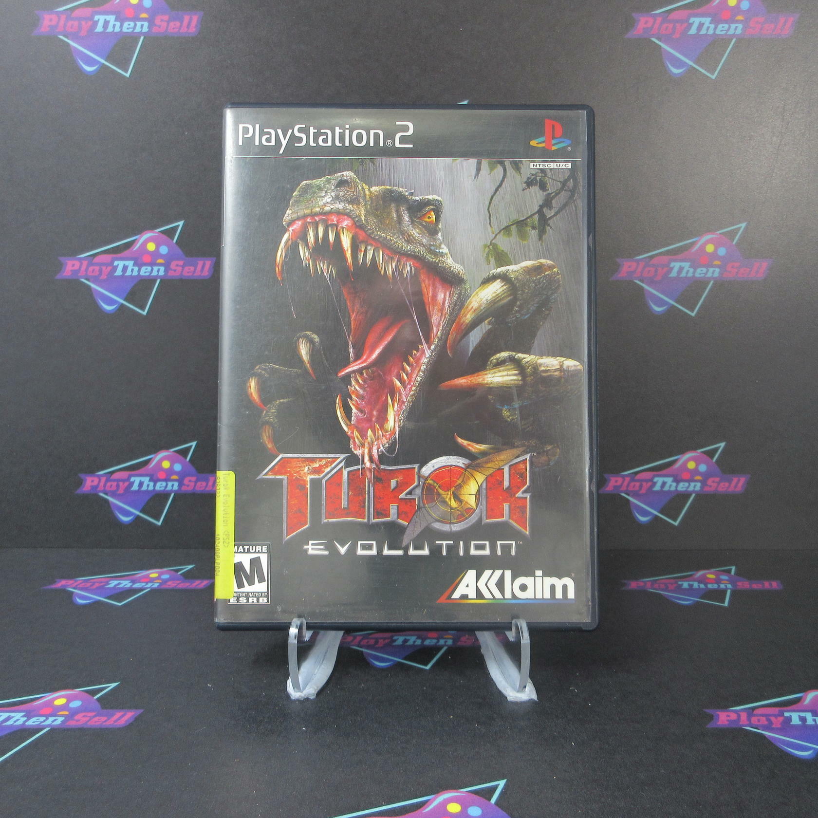 Turok Evolution PS2 PlayStation 2 AD/NM - Very Good