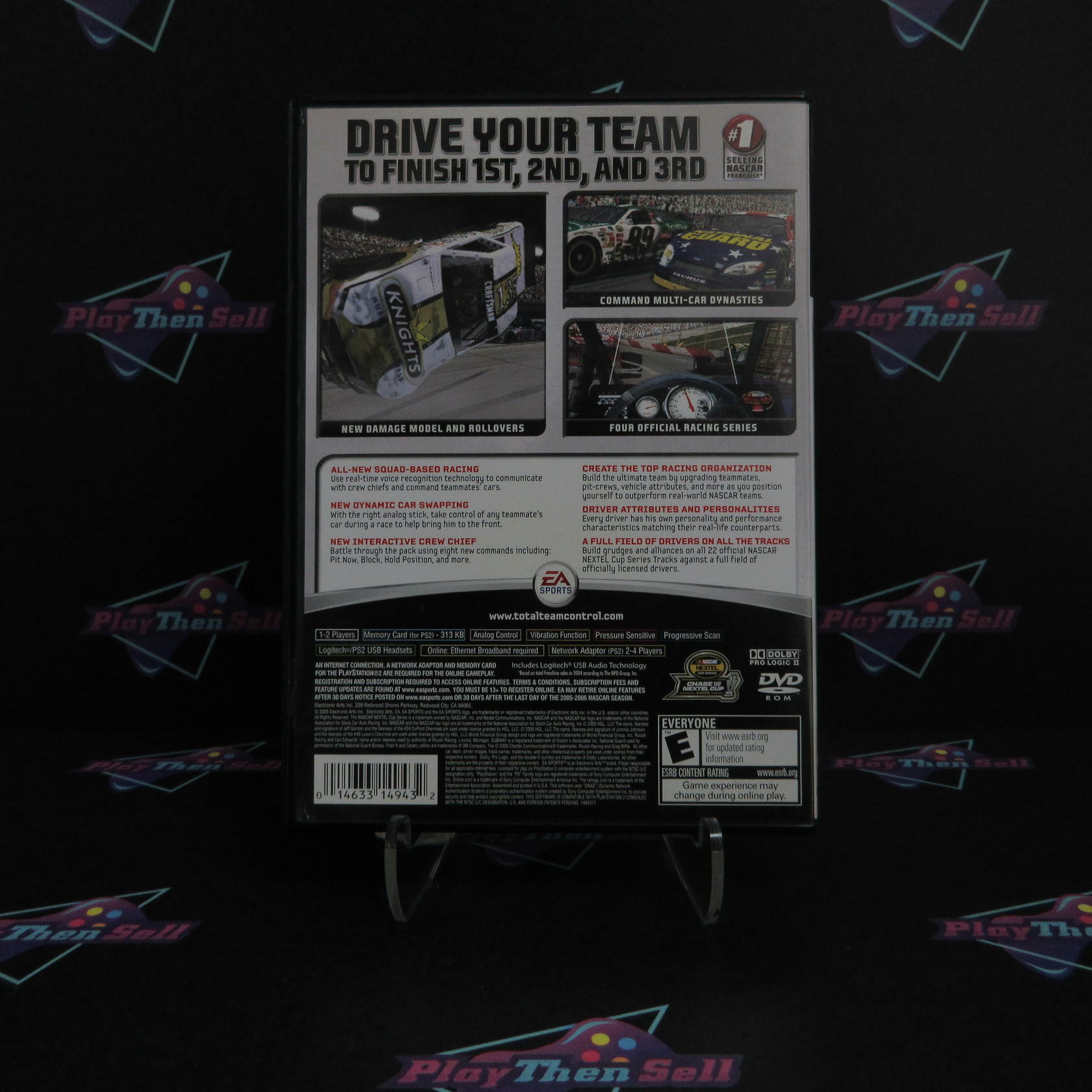 Nascar 06 Team Control PS2 PlayStation 2 DD - Very Good