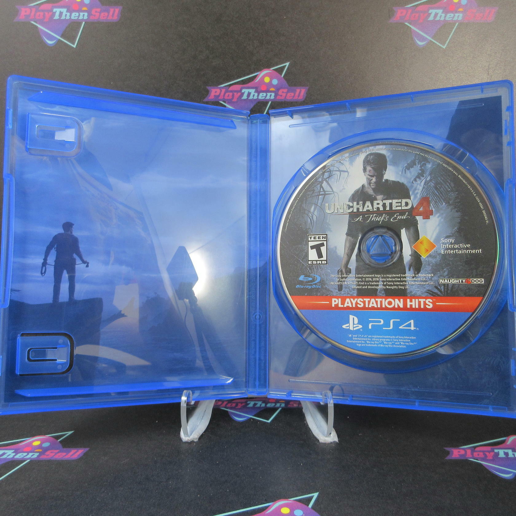 Uncharted 4 A Thief's End PS4 PlayStation 4 PlayStation Hits - Like New