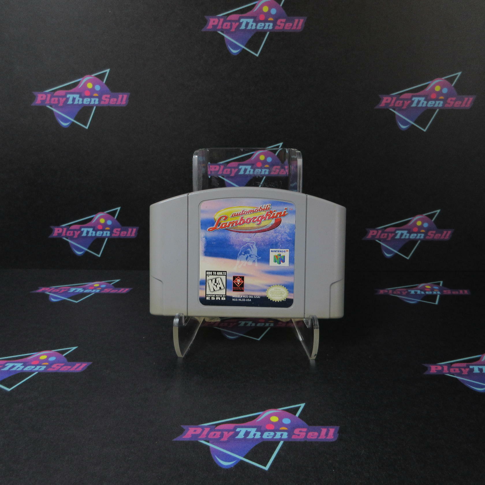 Automobili Lamborghini Nintendo 64 Cartridge Only AD Authentic / Tested - Very Good