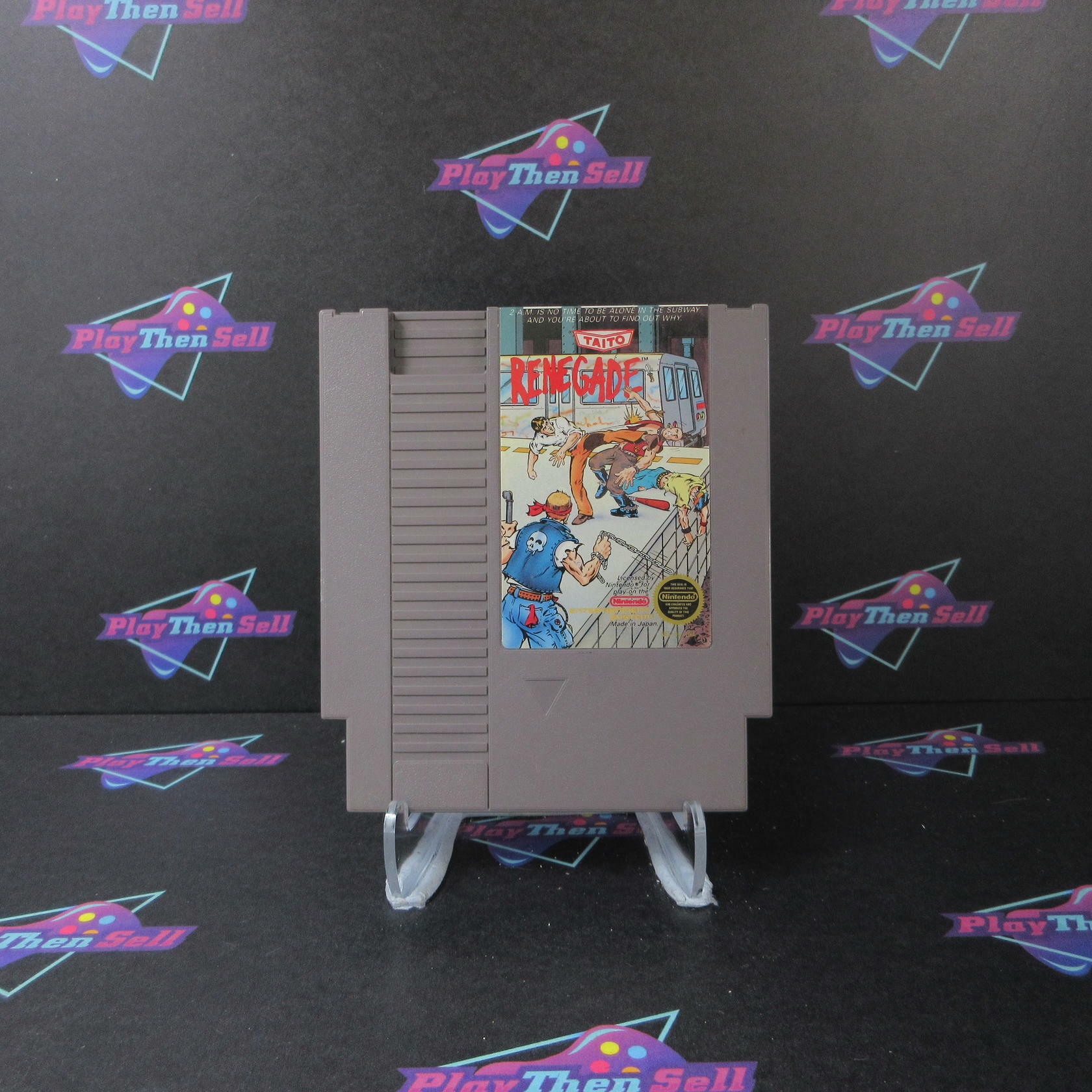 Renegade NES Cartridge Only Authentic / Tested - Very Good