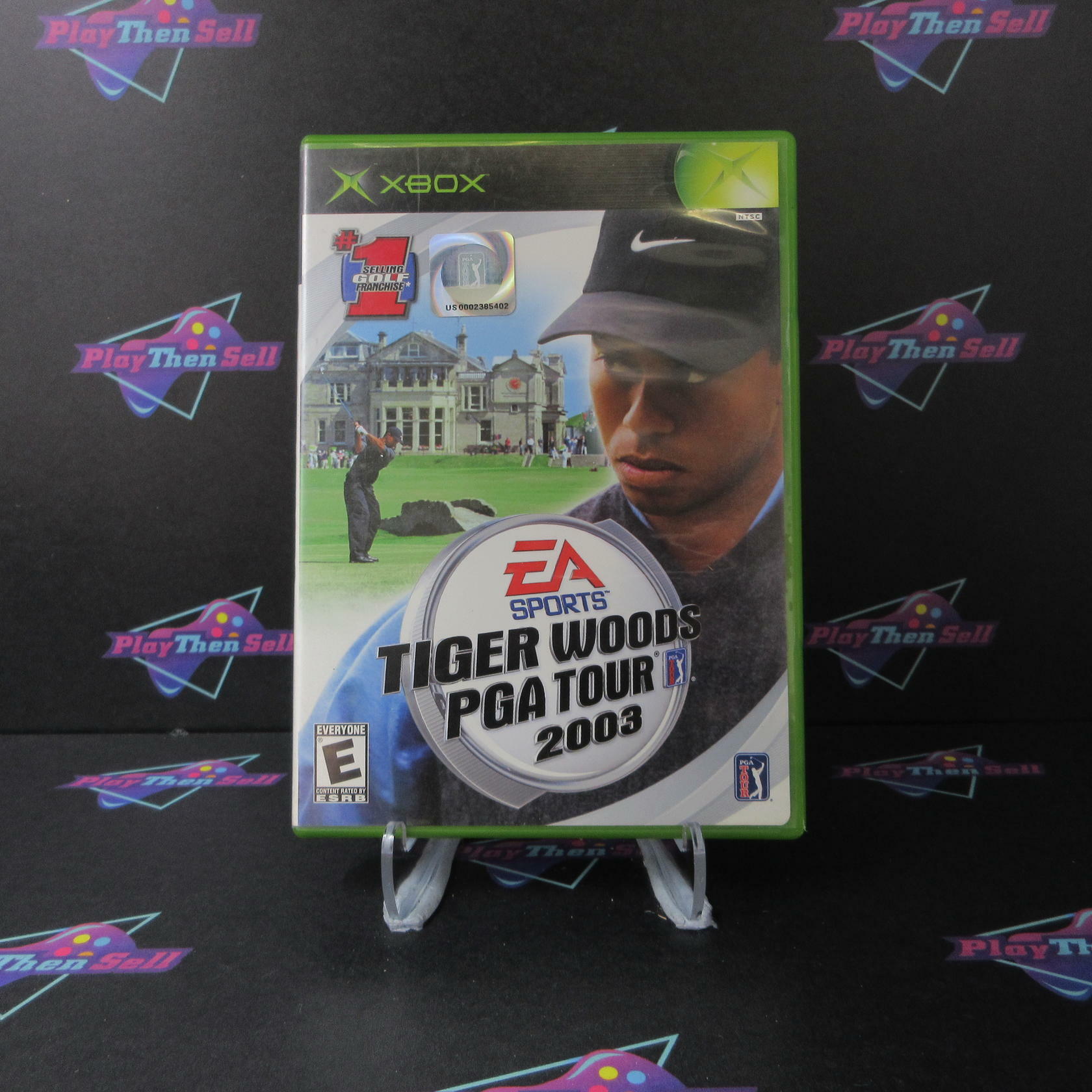 Tiger Woods PGA Tour 2003 Xbox AD Complete CIB - Very Good