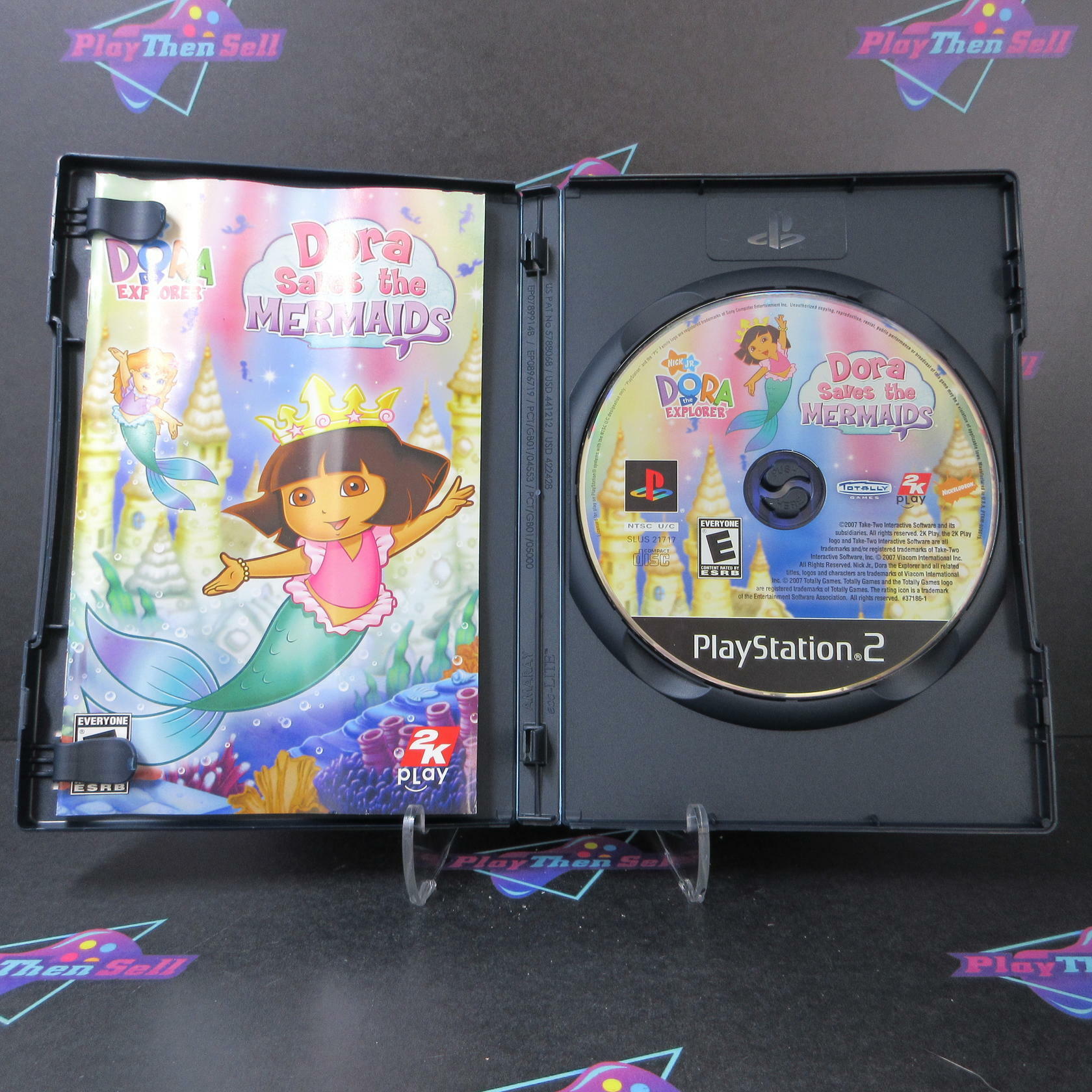 Dora the Explorer Dora Saves the Mermaids PS2 PlayStation 2 - Like New