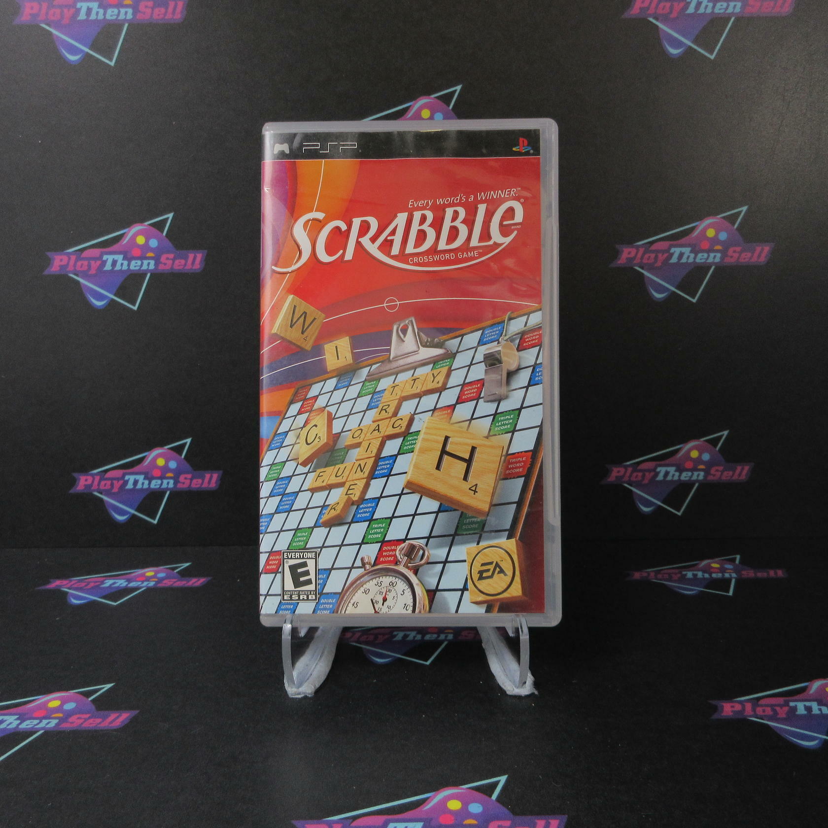 Scrabble Sony PSP AD Complete CIB - Very Good