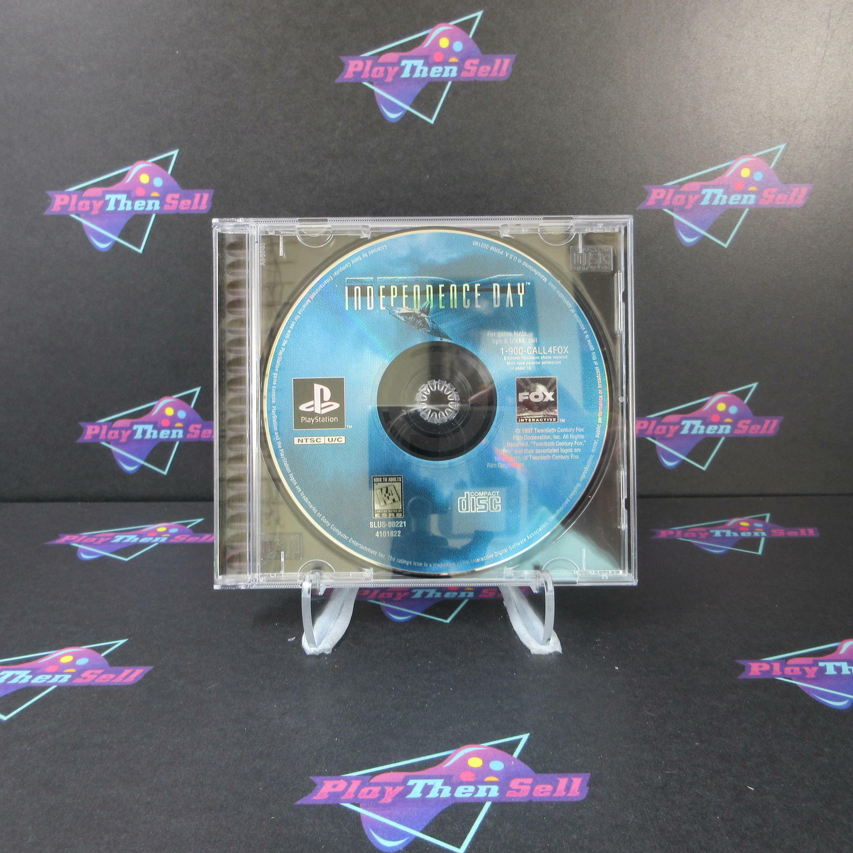Independence Day PS1 PlayStation 1 - Very Good