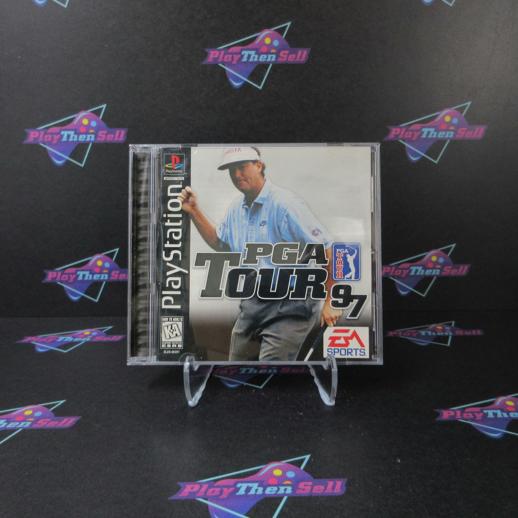 PGA Tour 97 PS1 PlayStation 1 AD Complete CIB - Very Good