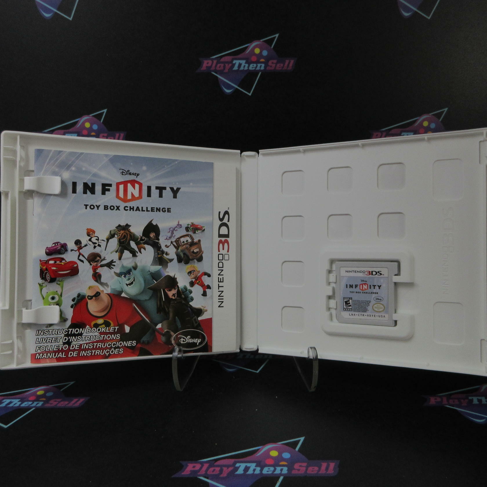 Disney Infinity Toy Box Challenge Software Only Nintendo 3DS - Like New