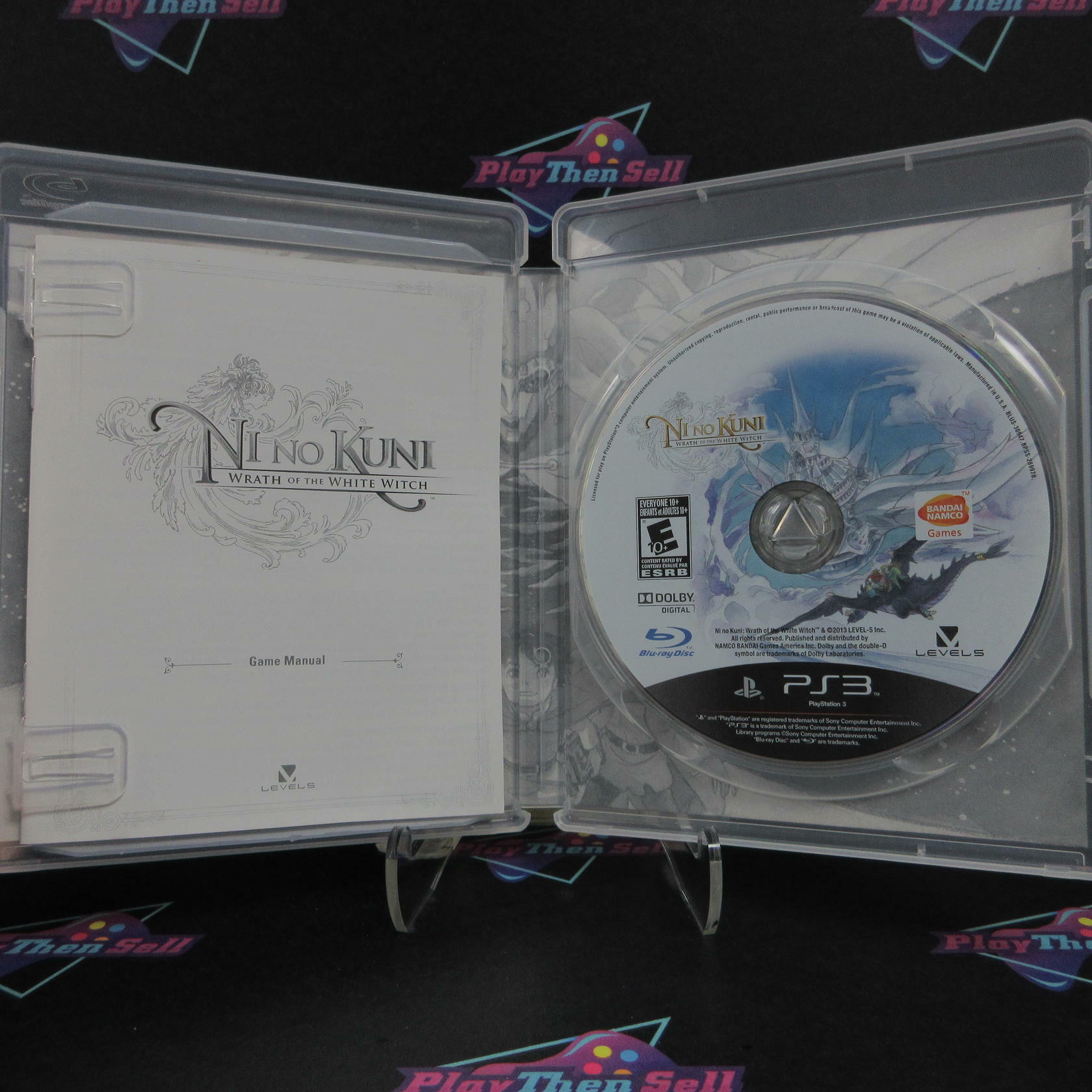 Ni No Kuni Wrath of the White Witch PS3 PlayStation 3 AD - Very Good