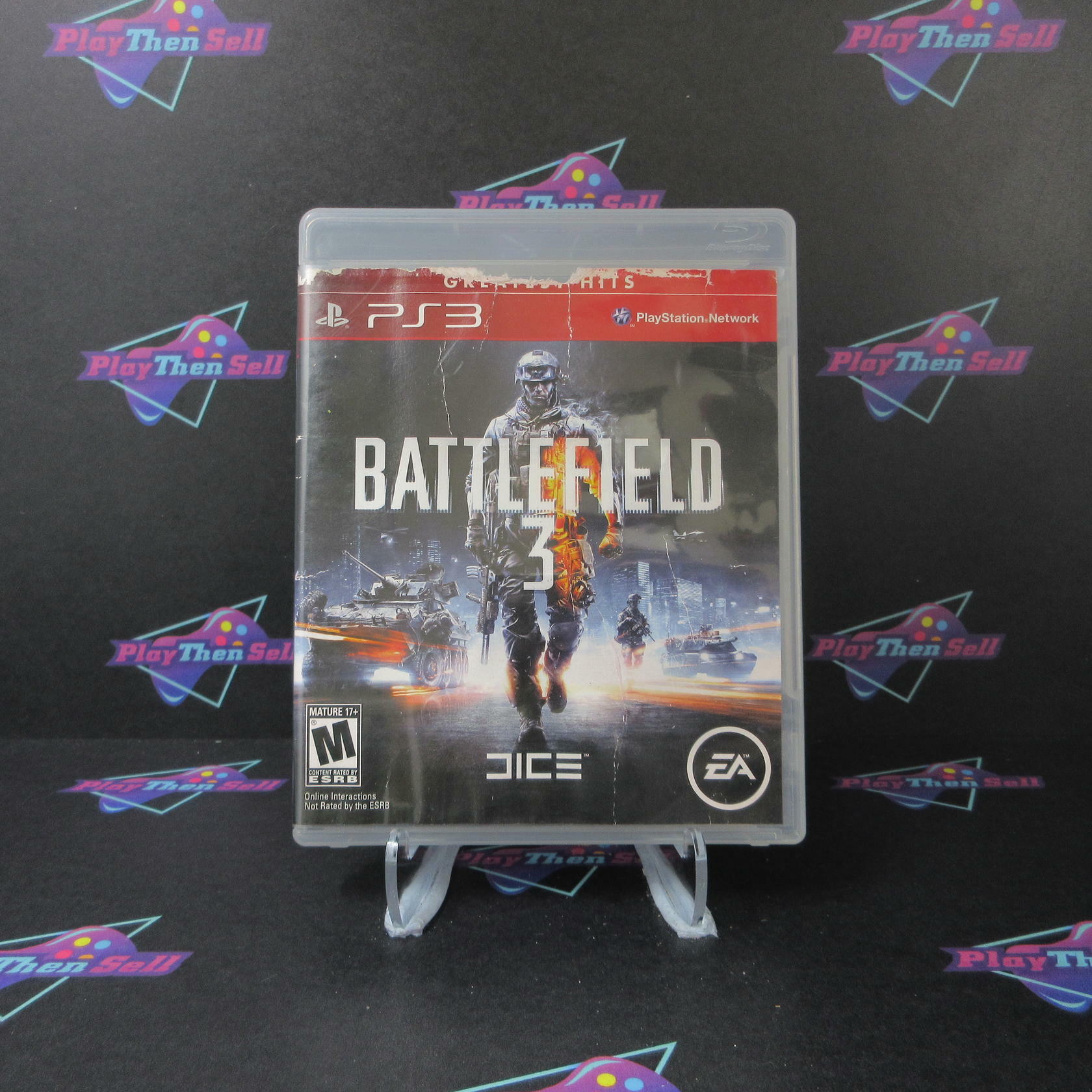 Battlefield 3 GH PS3 PlayStation 3 AD/MD Complete CIB - Very Good