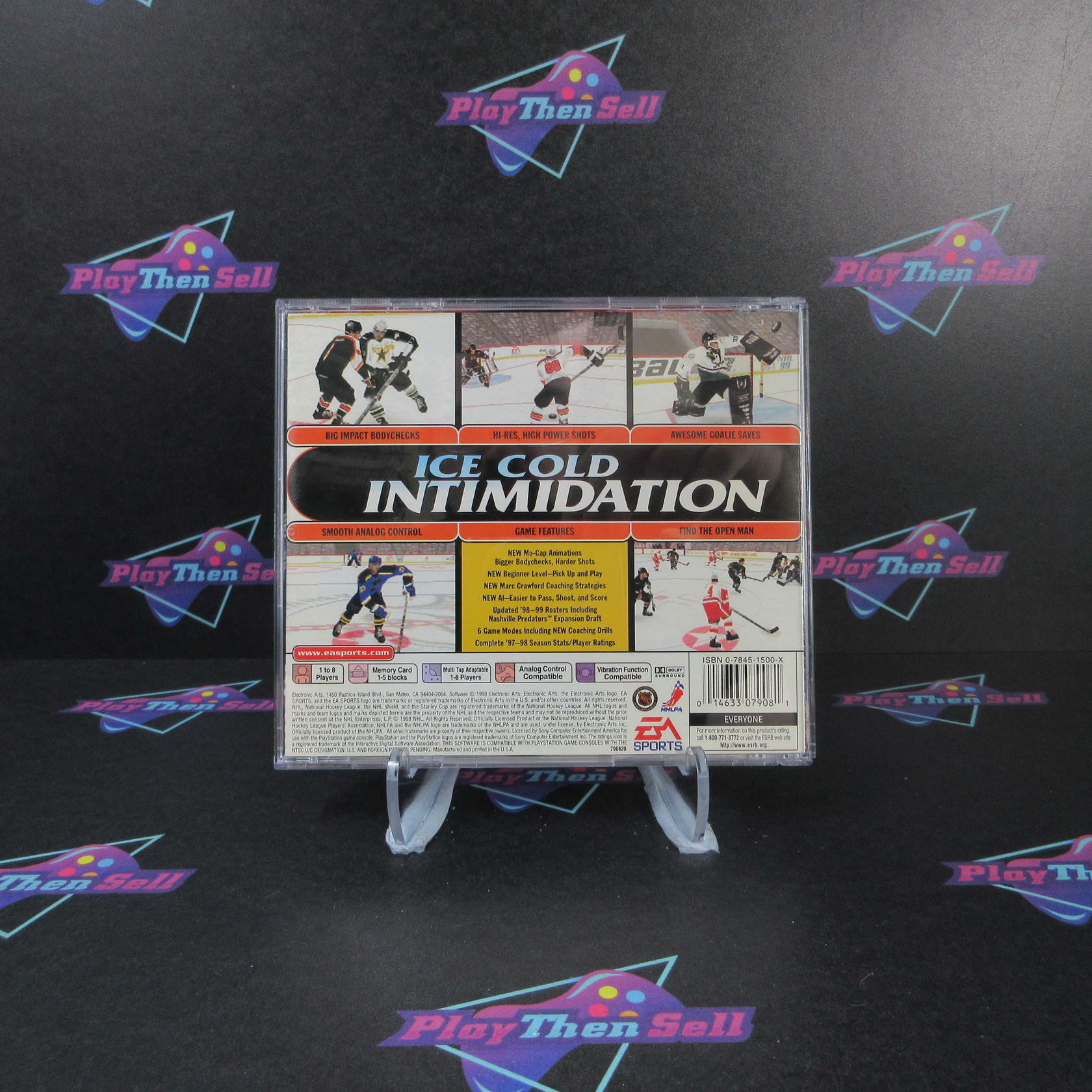 NHL 99 PS1 PlayStation 1 + Reg Card MD - Very Good