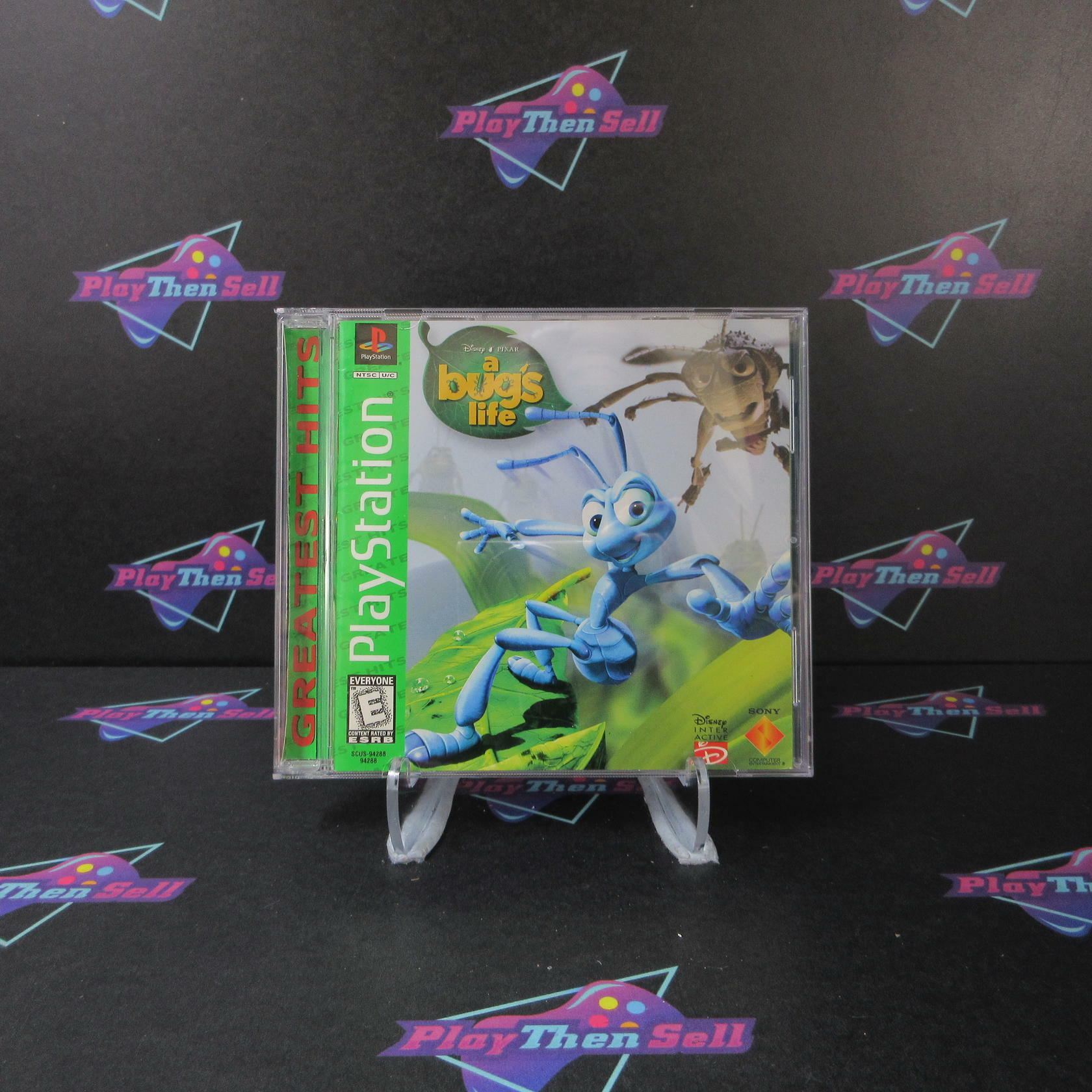 A Bug's Life GH PS1 PlayStation 1 AD/MD Complete CIB - Very Good