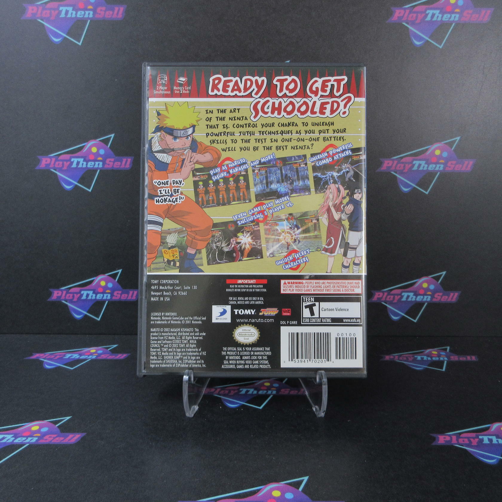 Naruto Clash of Ninja Nintendo Gamecube - Very Good
