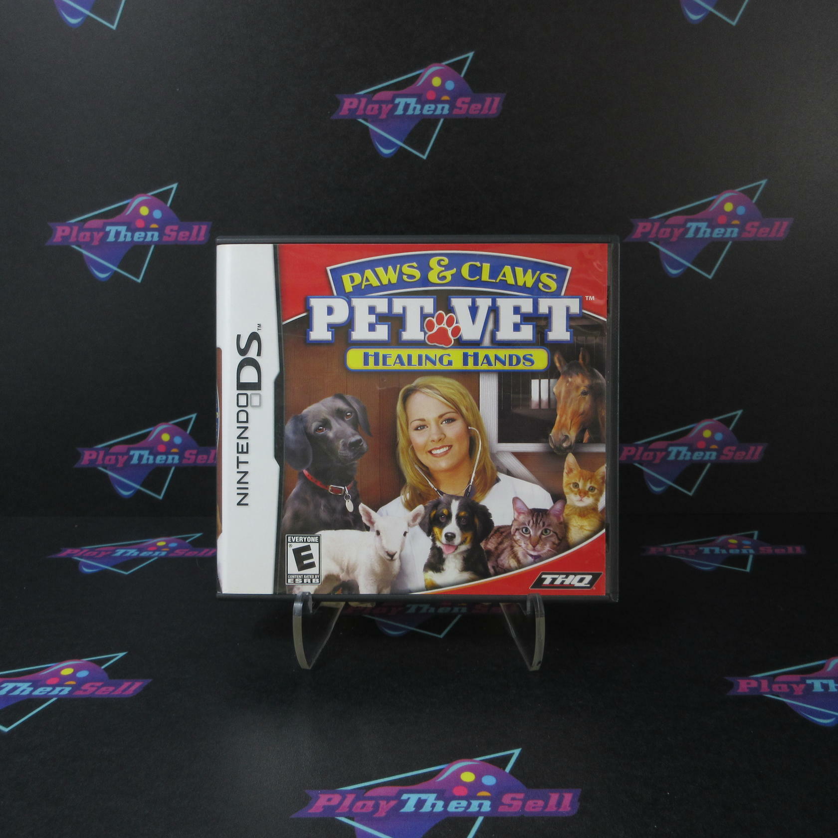 Paws & Claws Pet Vet Healing Hands Nintendo DS - Like New