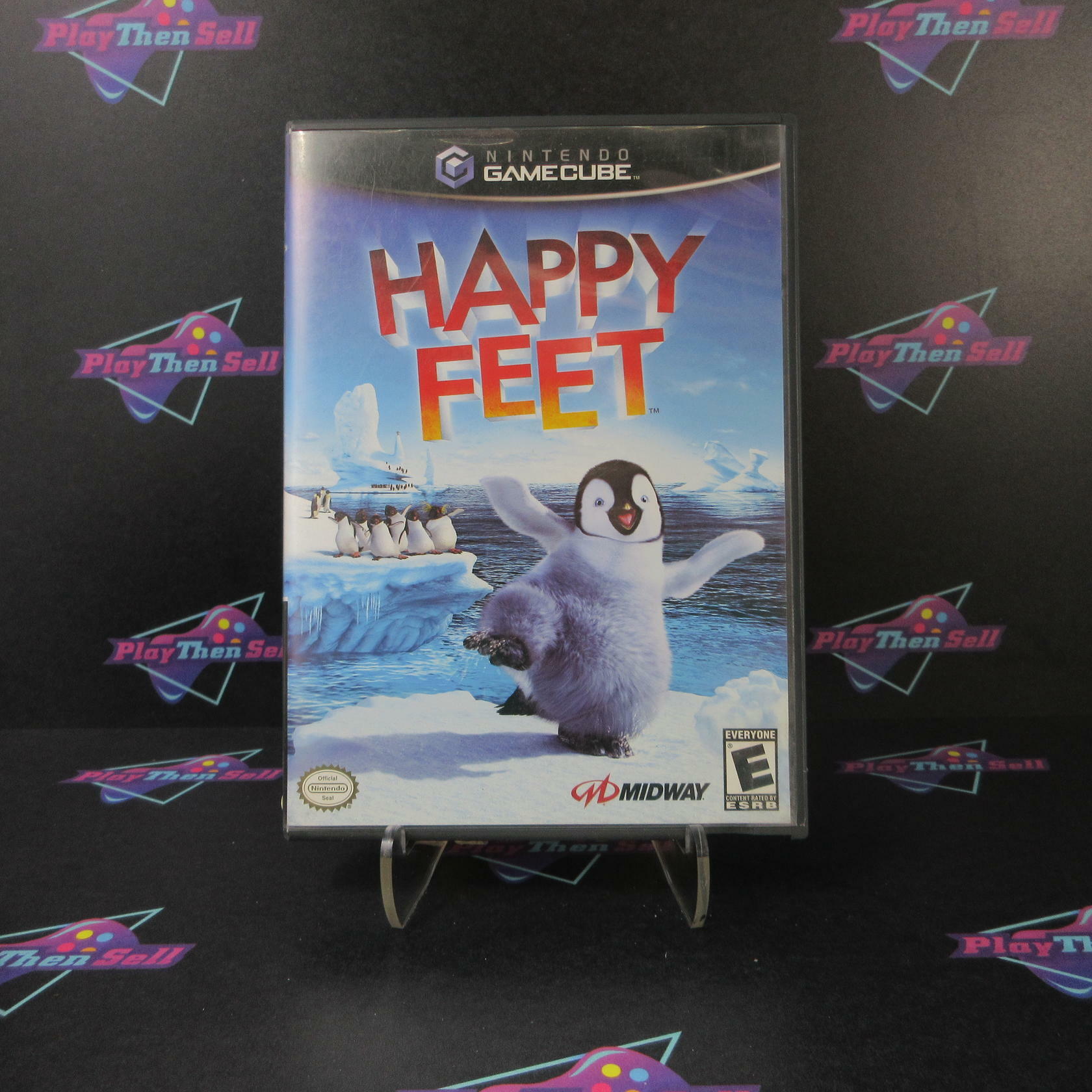 Happy Feet Nintendo Gamecube + Reg Card - Like New
